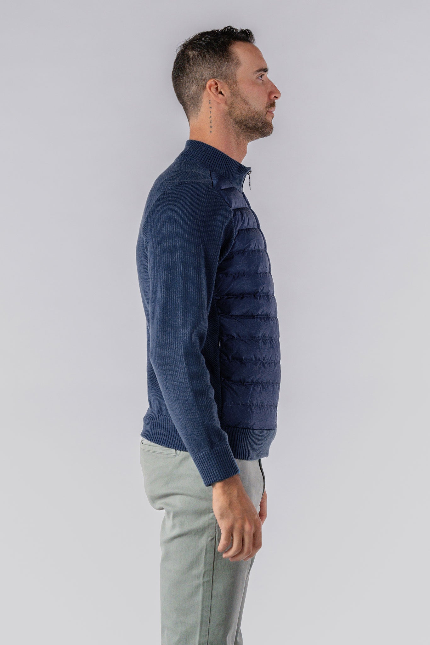 Men's Sweater Vest - Matte Navy