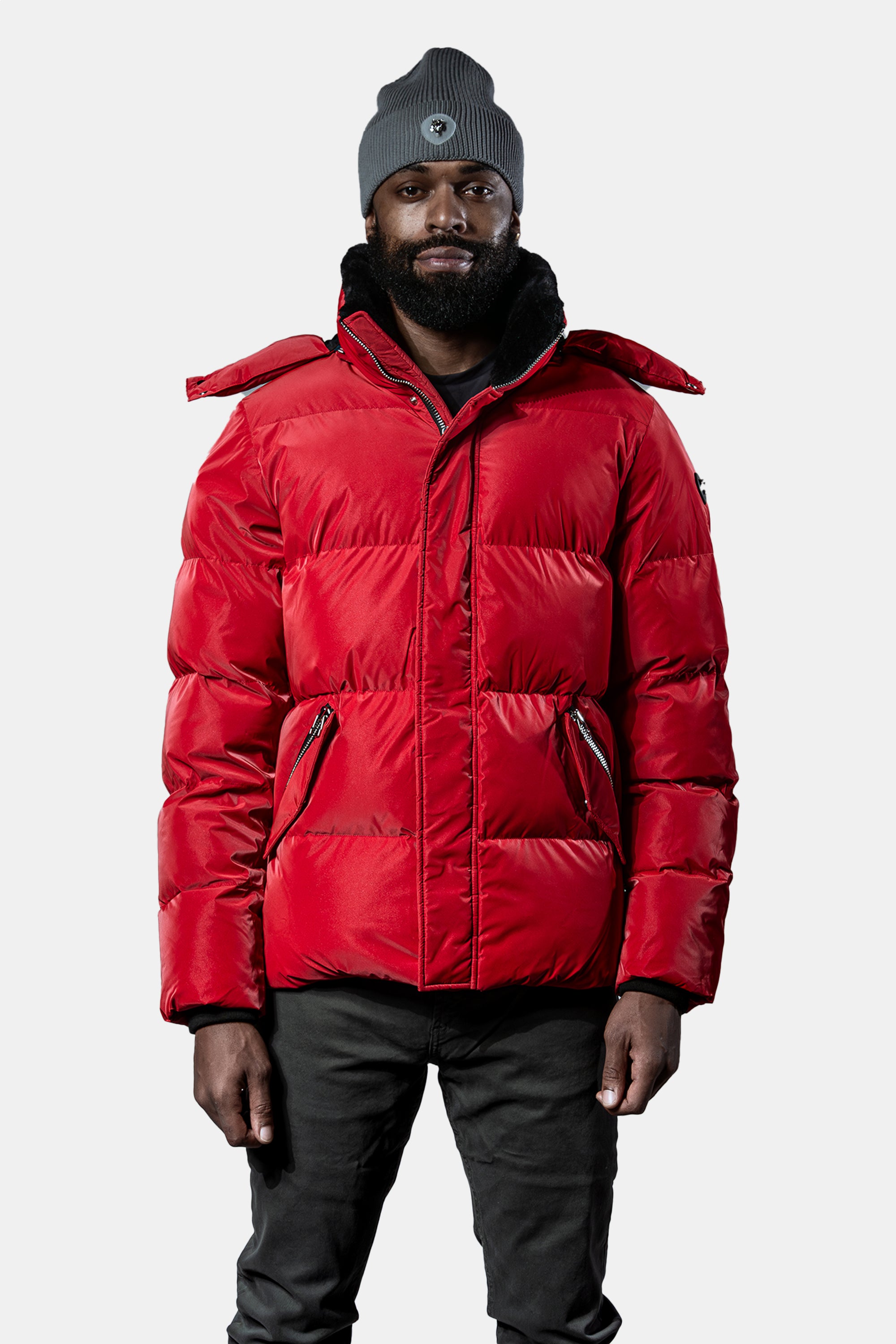 Men's Bumnester 3/4 Coat - Red Diamond