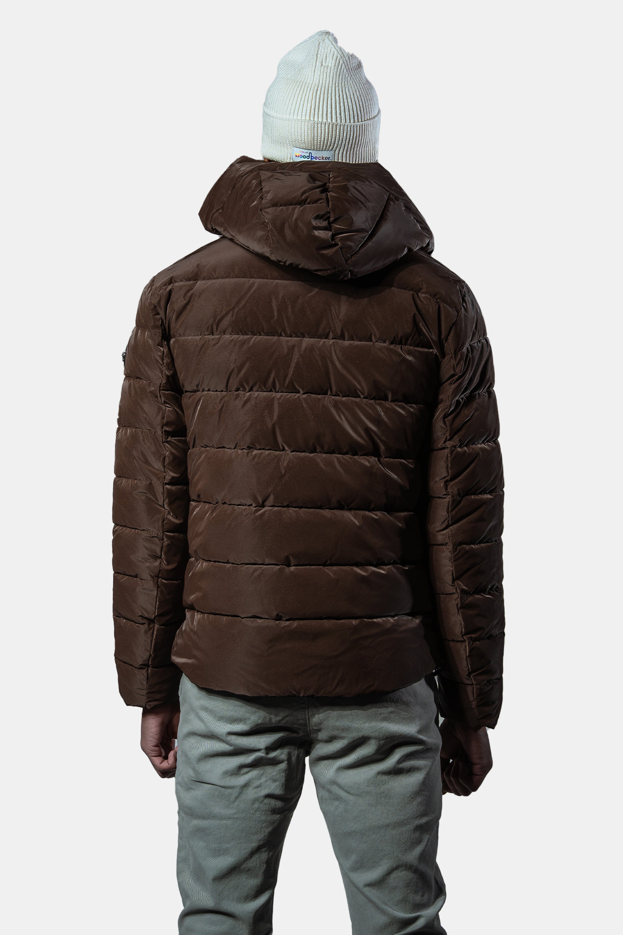 Men's Medium Weight Sparrow Coat - Mocha Diamond