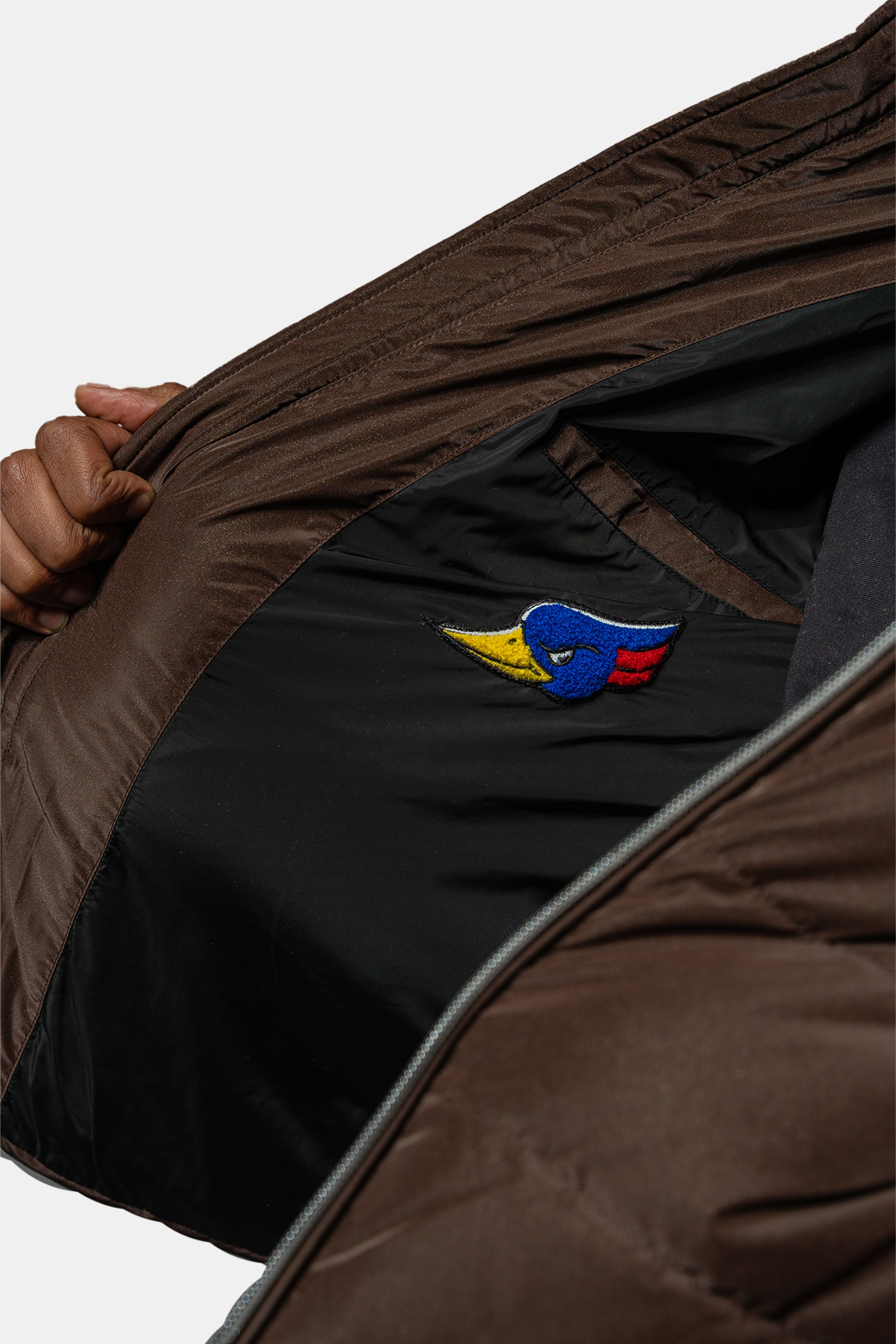 Men's Medium Weight Sparrow Coat - Mocha Diamond