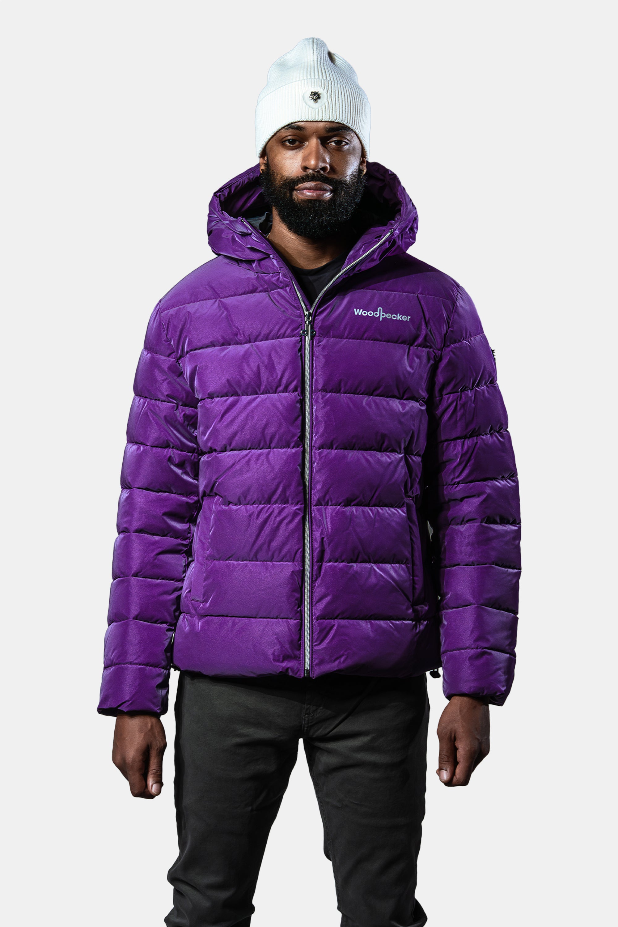Men's Medium Weight Sparrow Coat - Purple Diamond