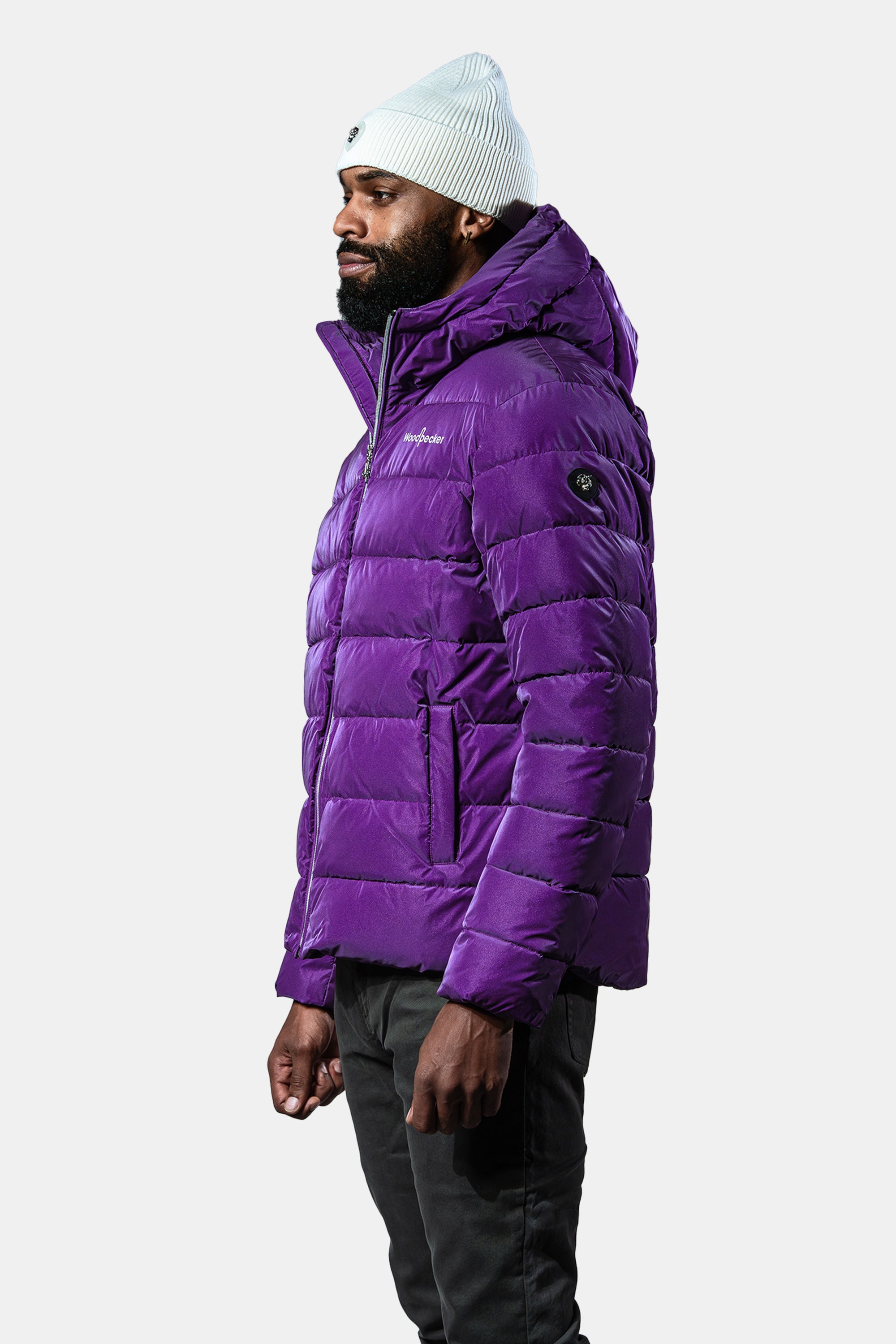 Men's Medium Weight Sparrow Coat - Purple Diamond