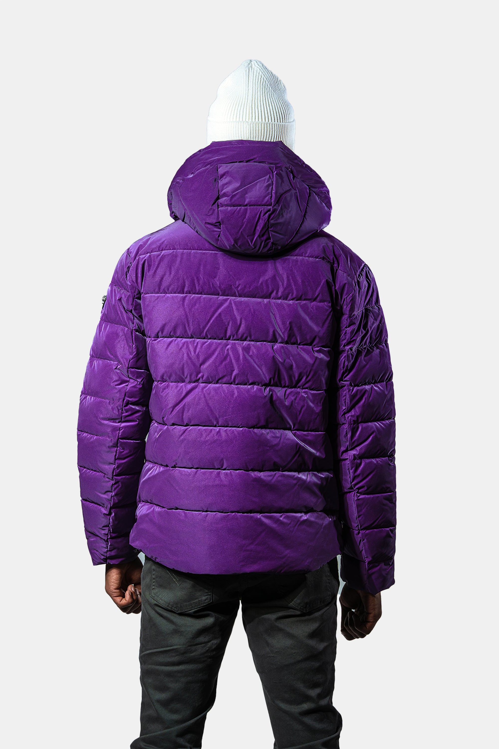 Men's Medium Weight Sparrow Coat - Purple Diamond