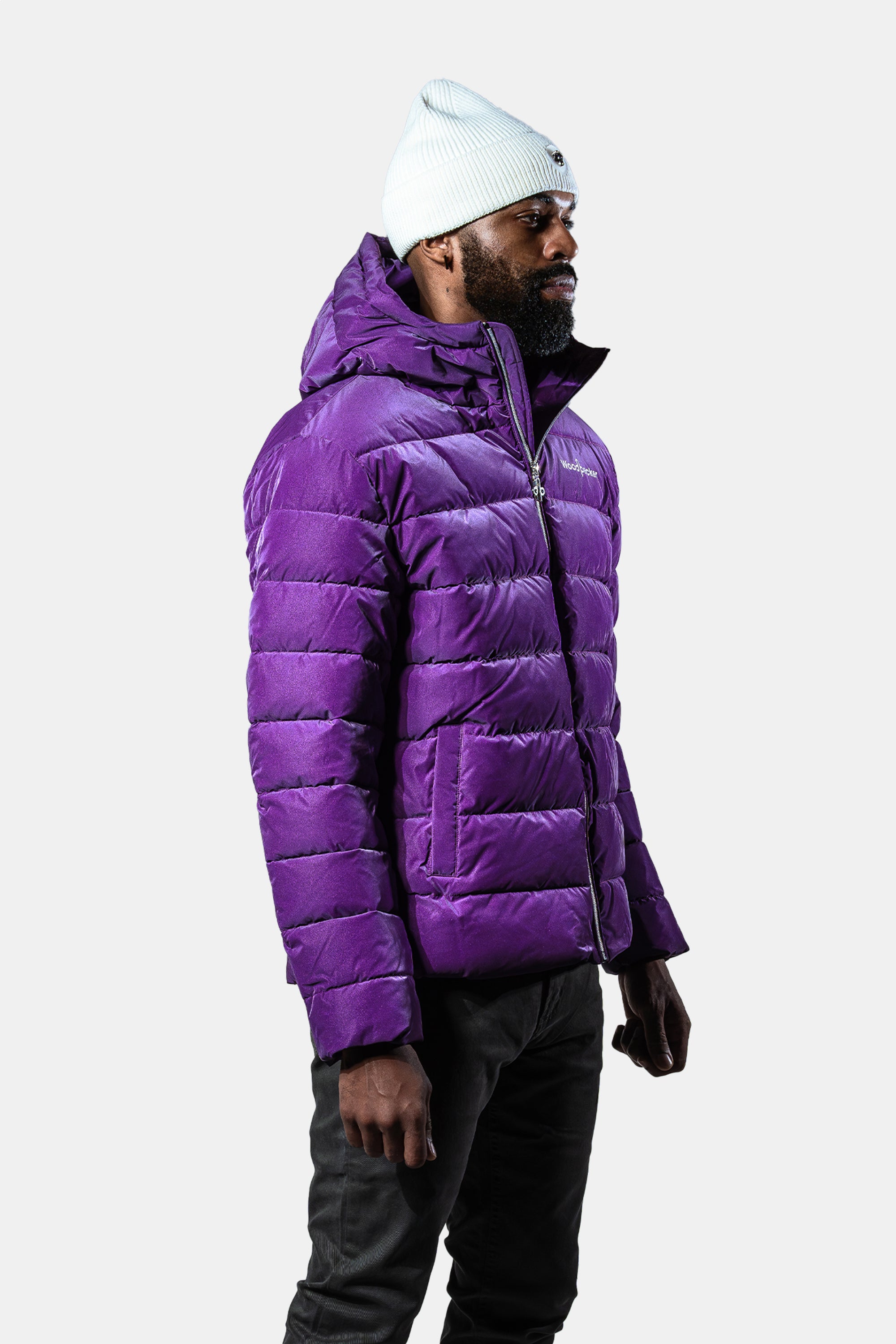 Men's Medium Weight Sparrow Coat - Purple Diamond