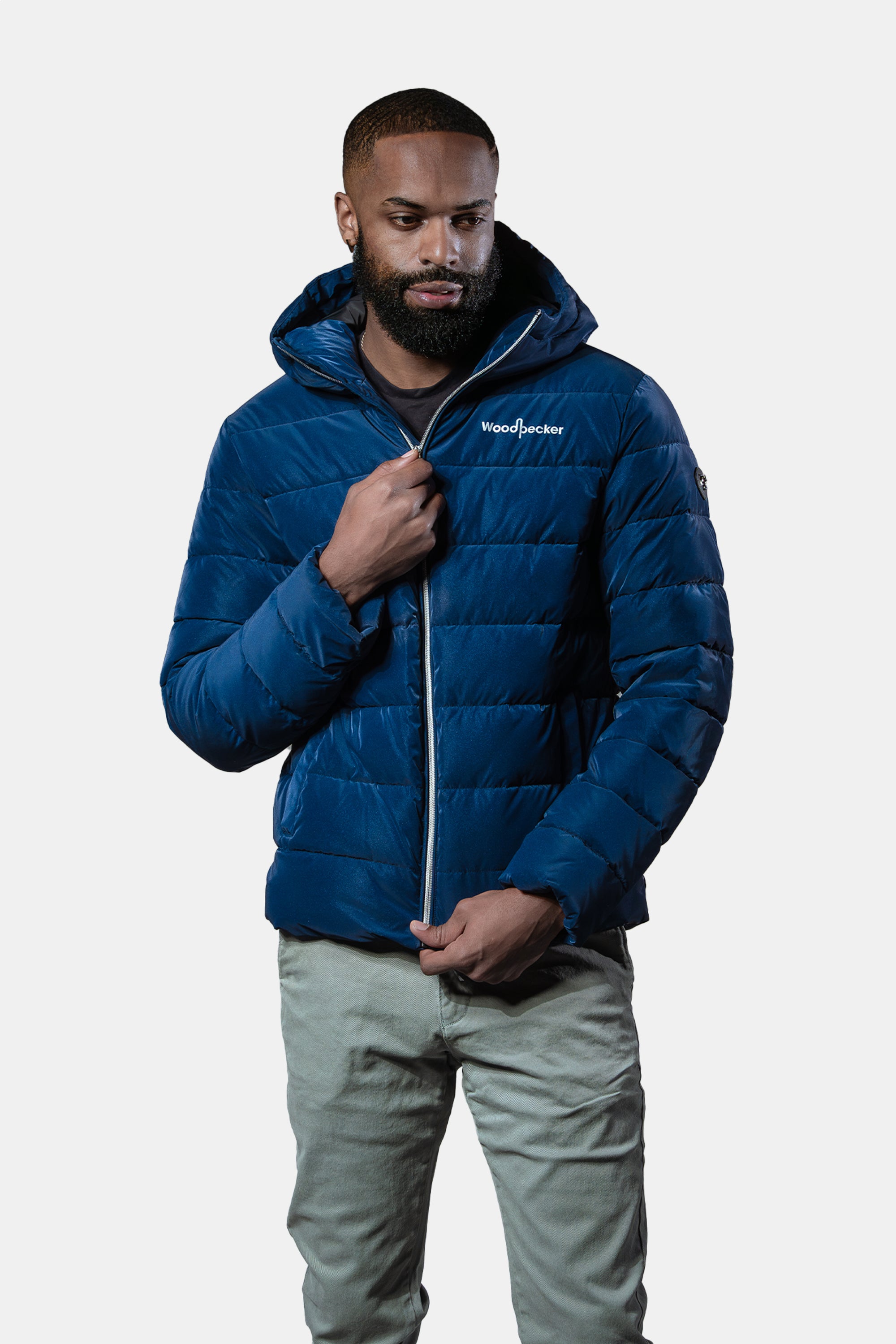 Men's Medium Weight Sparrow Coat - Sapphire Diamond