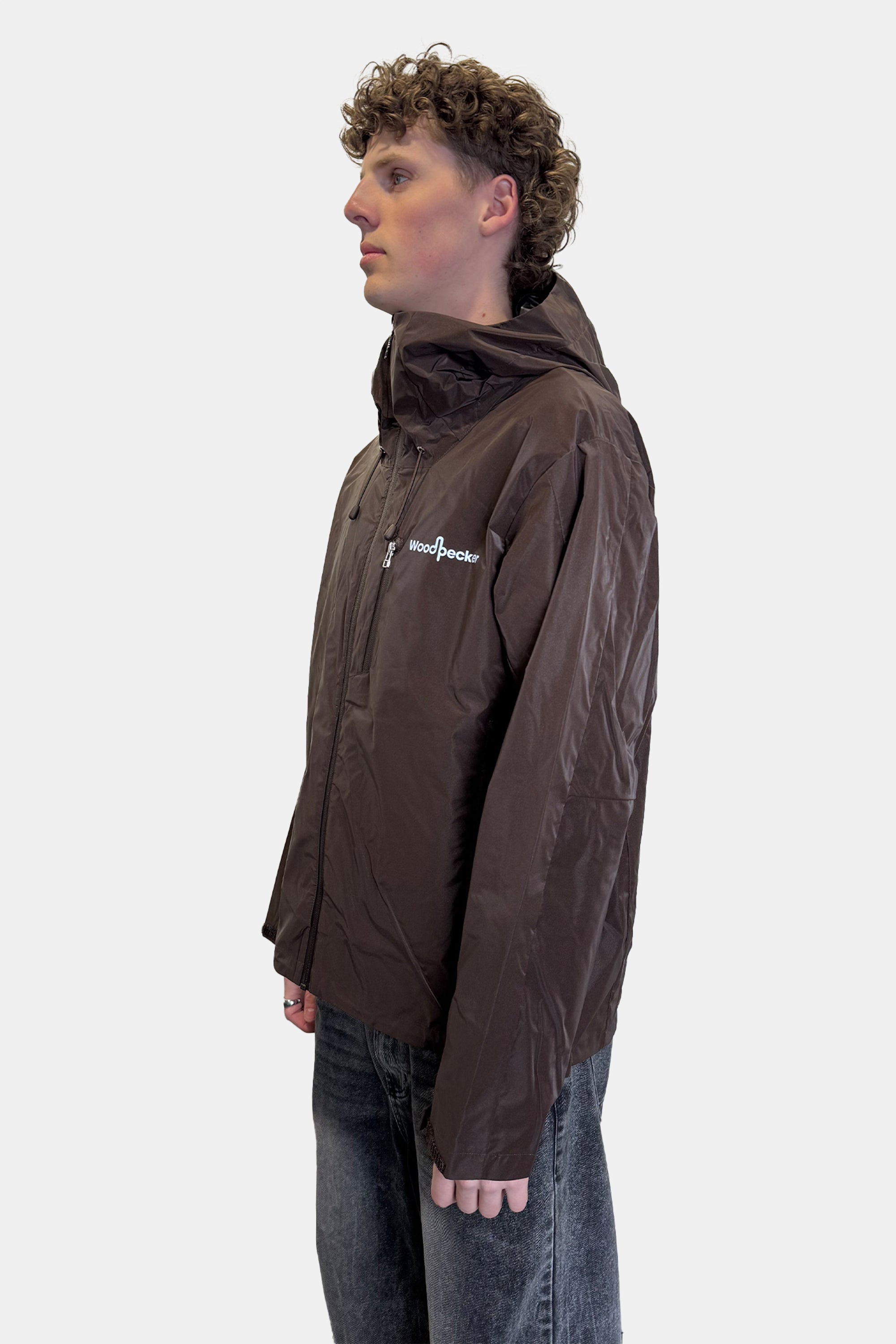 Men's Wind Shell - Mocha Diamond