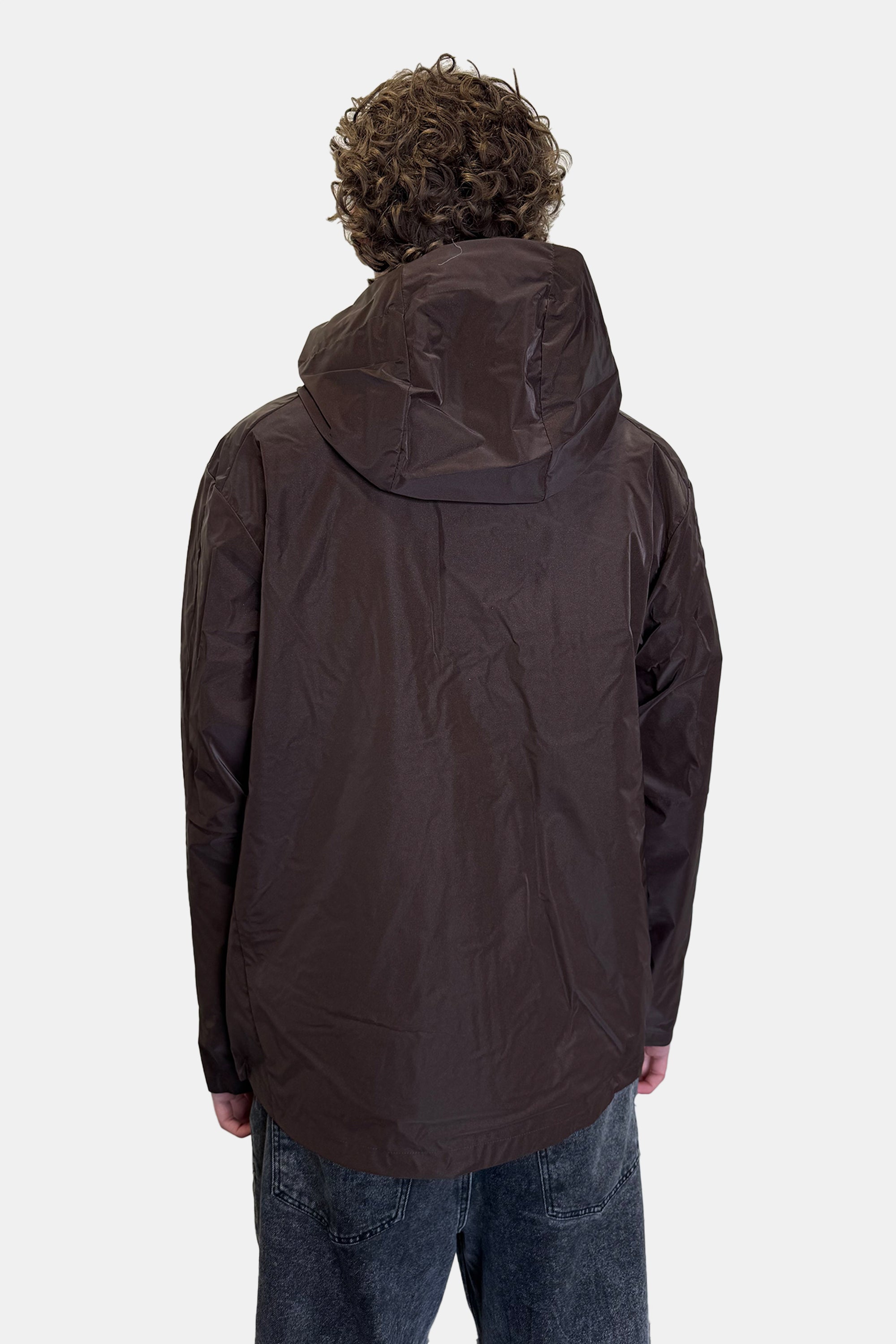 Men's Wind Shell - Mocha Diamond