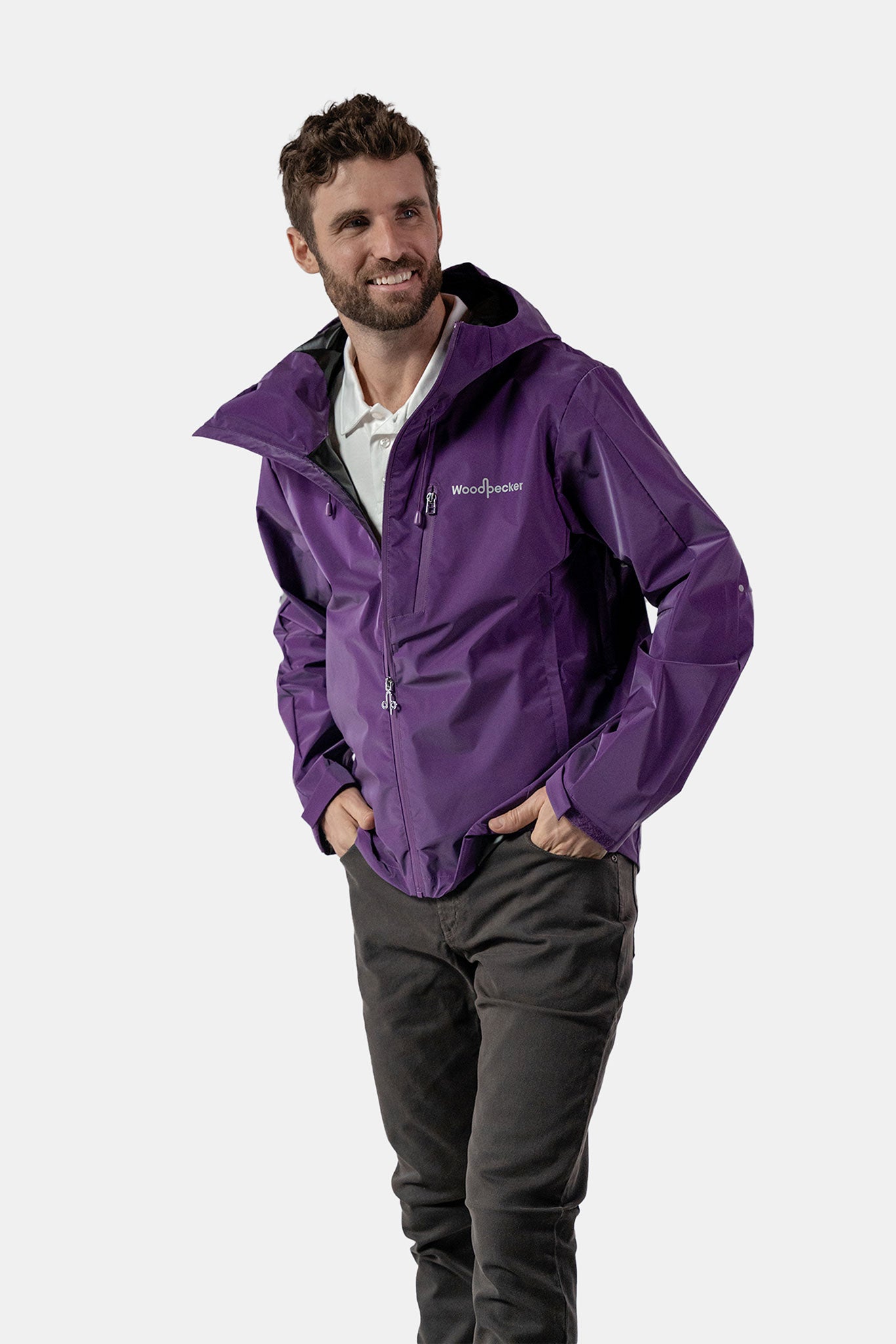 Men's Wind Shell - Purple Diamond