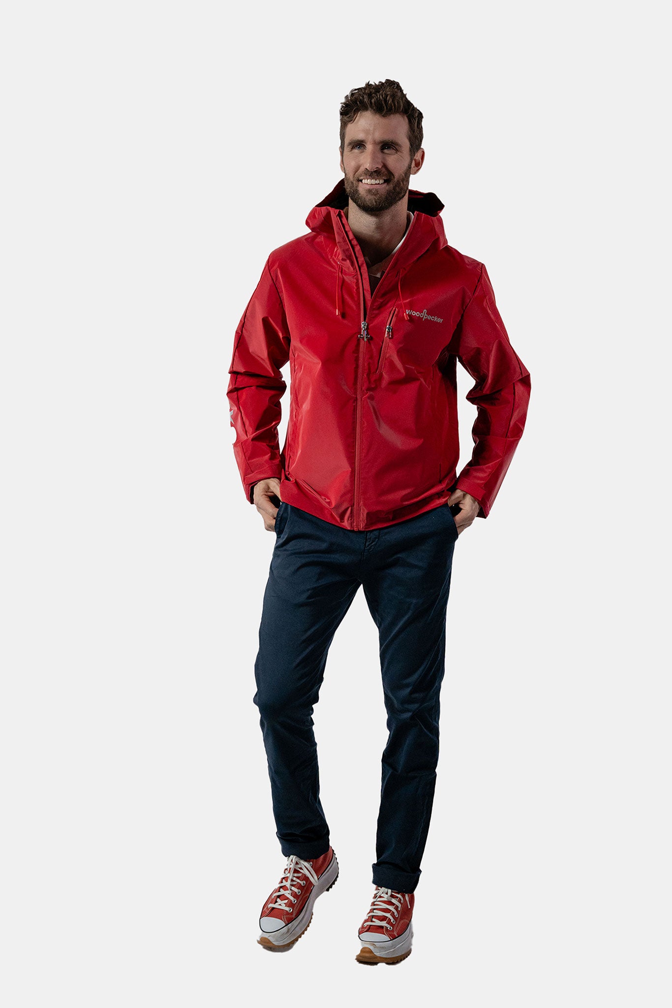 Men's Wind Shell - Red Diamond