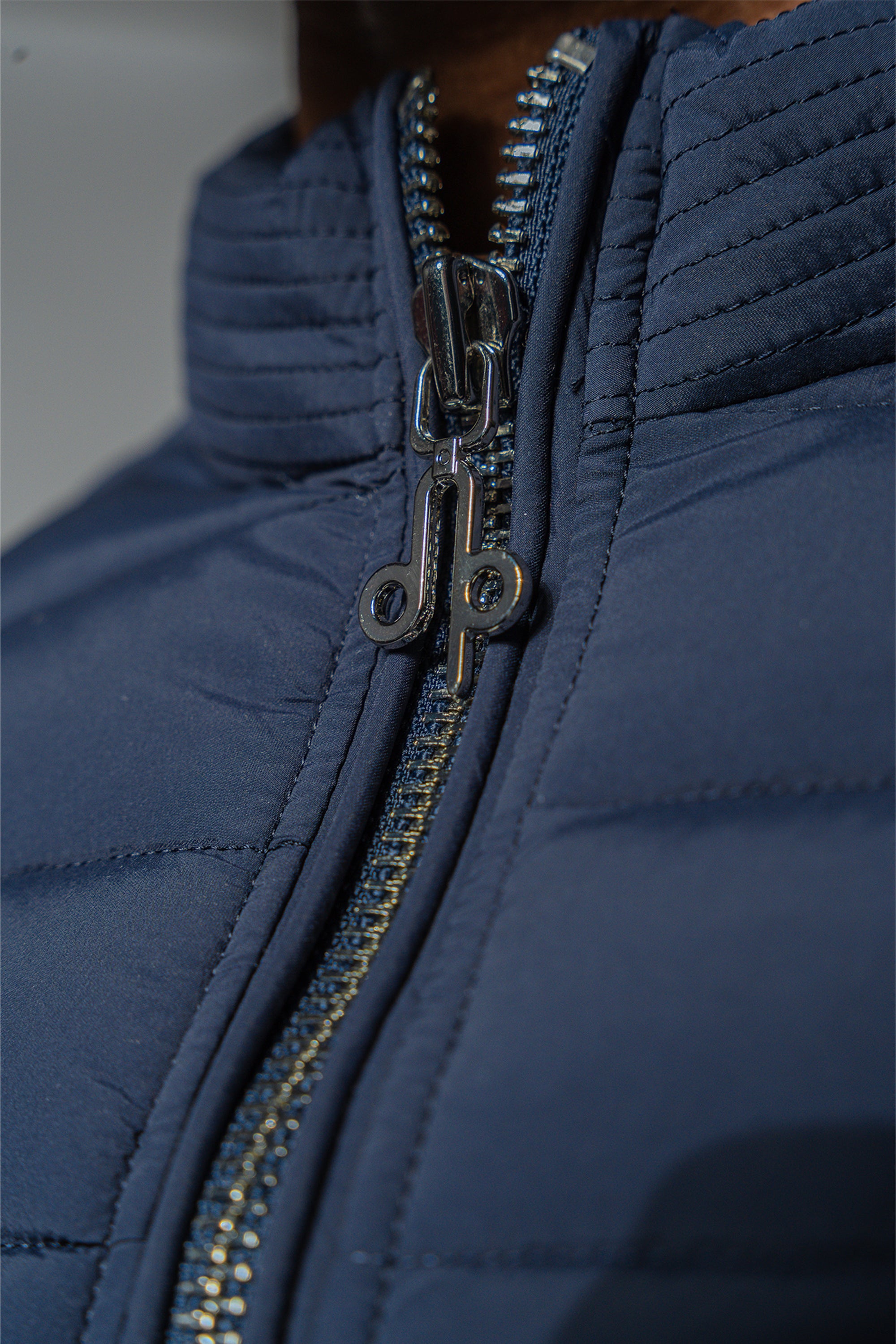 Men's Moto Jacket - Matte Navy