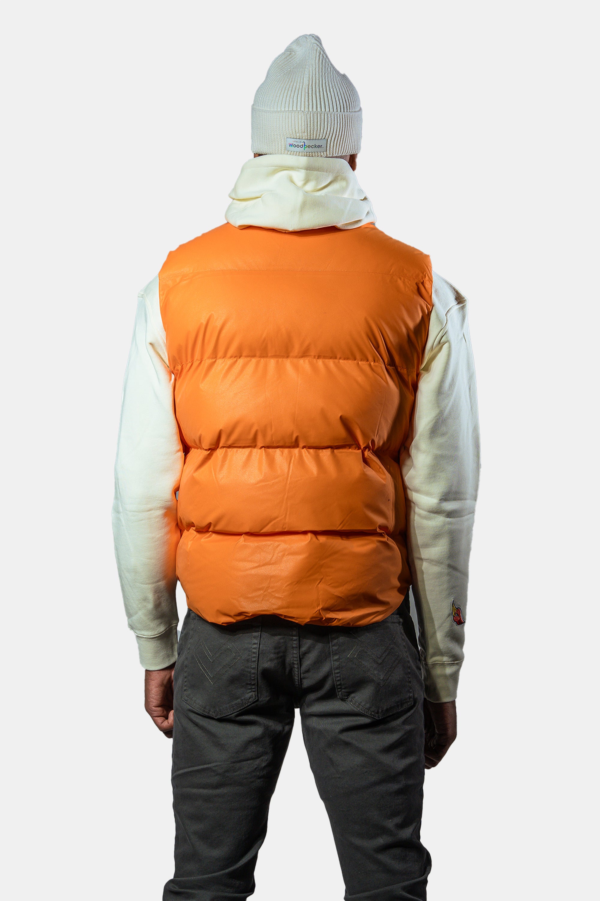 Unisex Vest - Orange Diamond