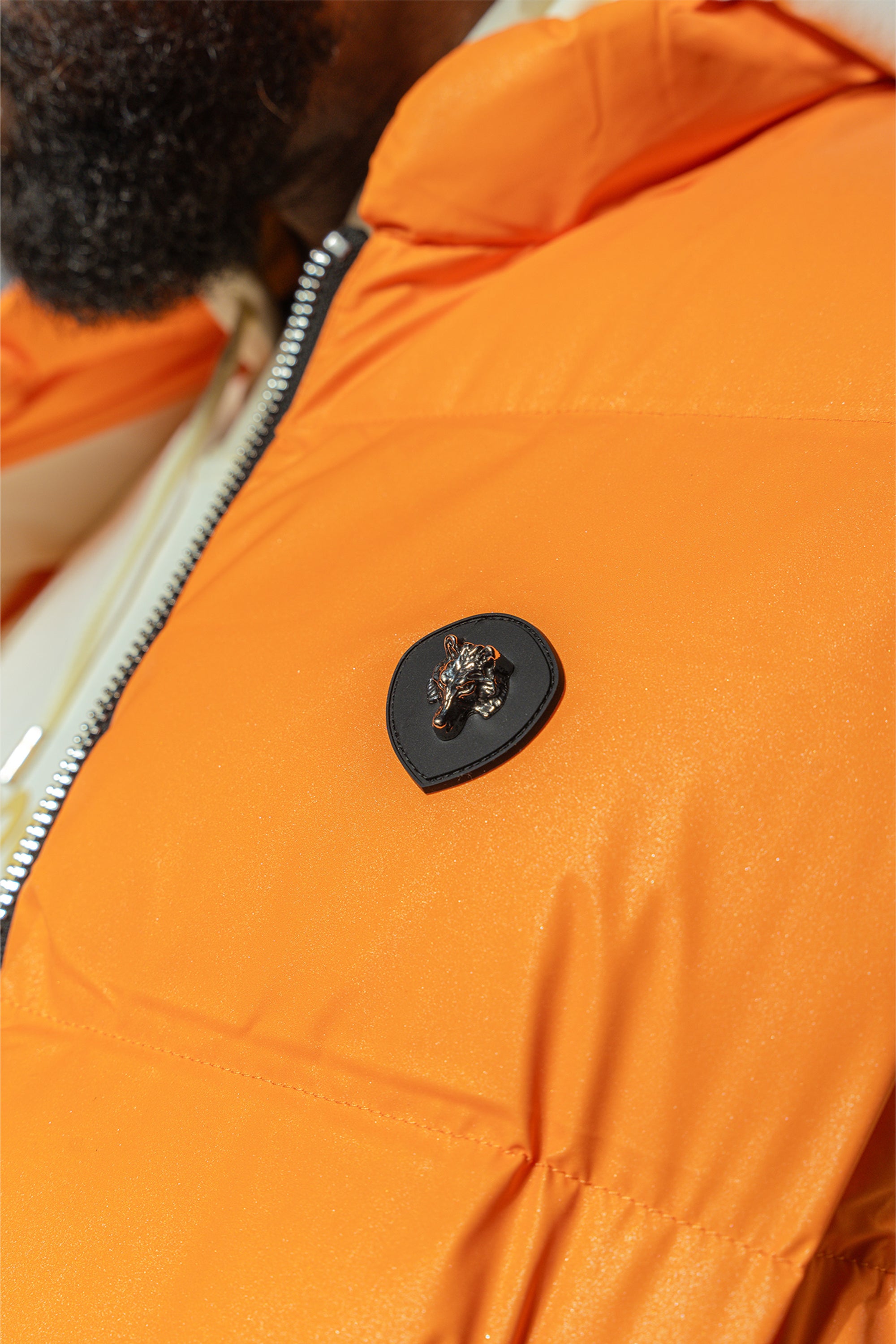 Unisex Vest - Orange Diamond