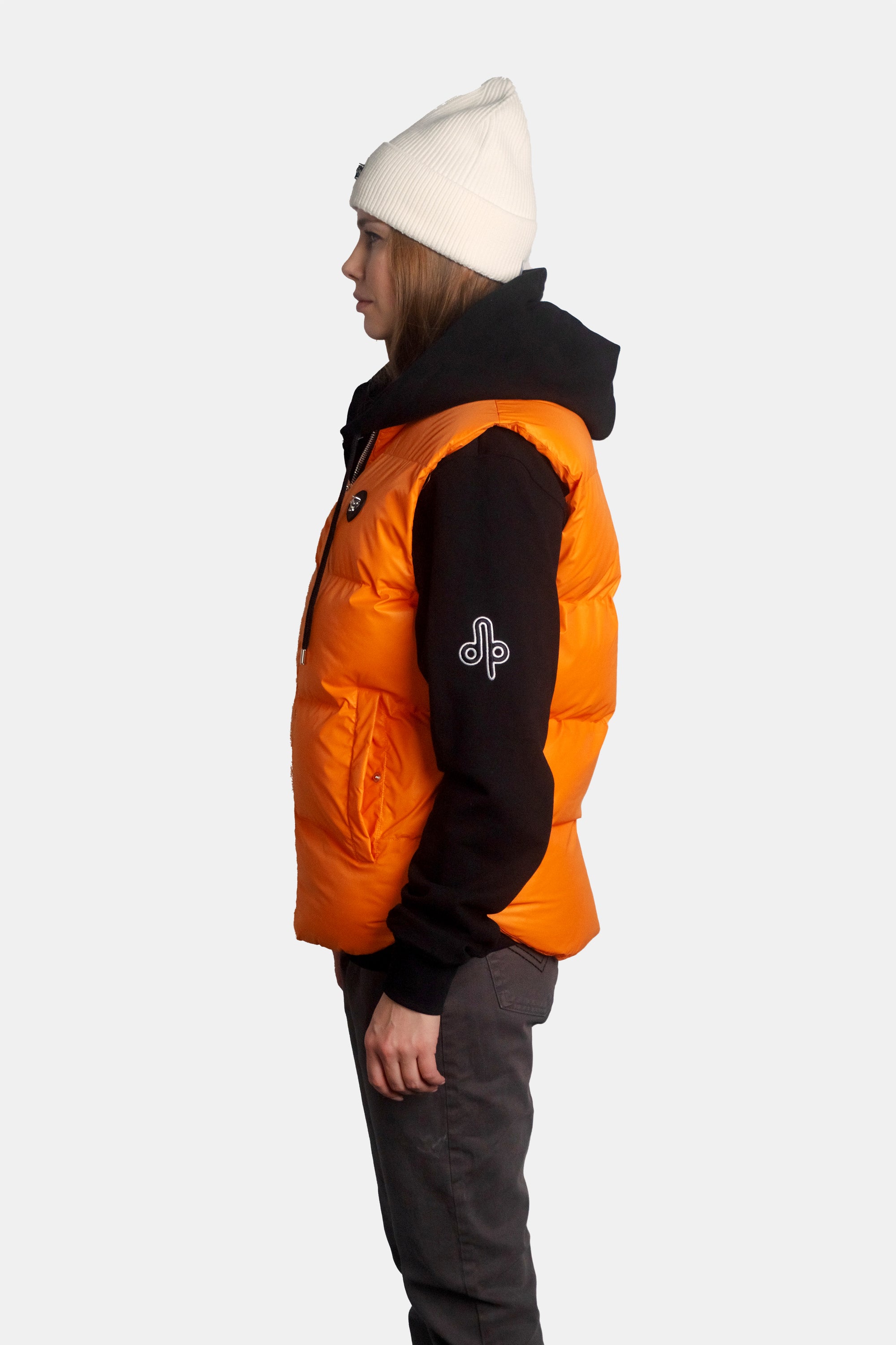 Unisex Vest - Orange Diamond