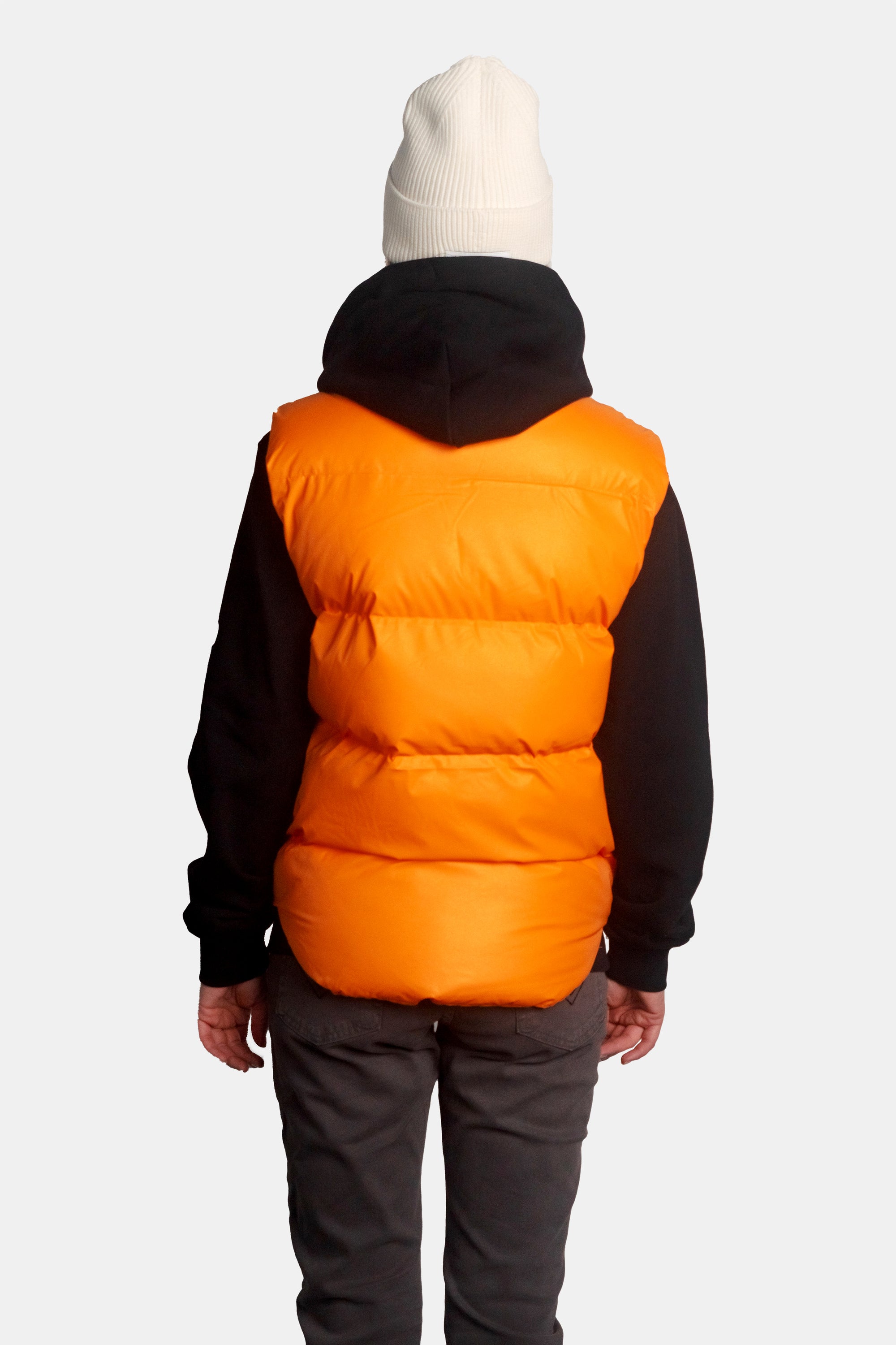 Unisex Vest - Orange Diamond