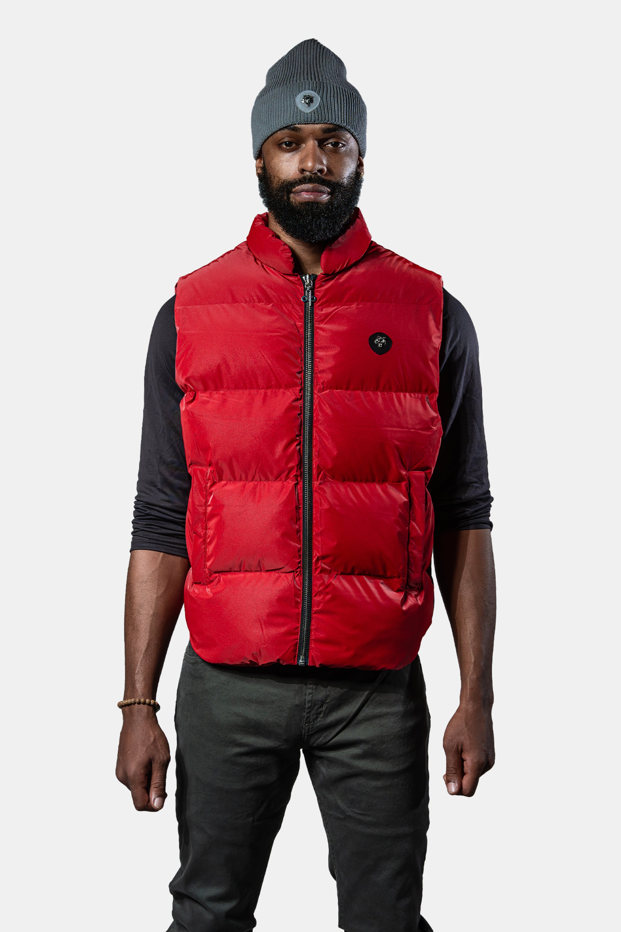 Unisex Vest - Red Diamond
