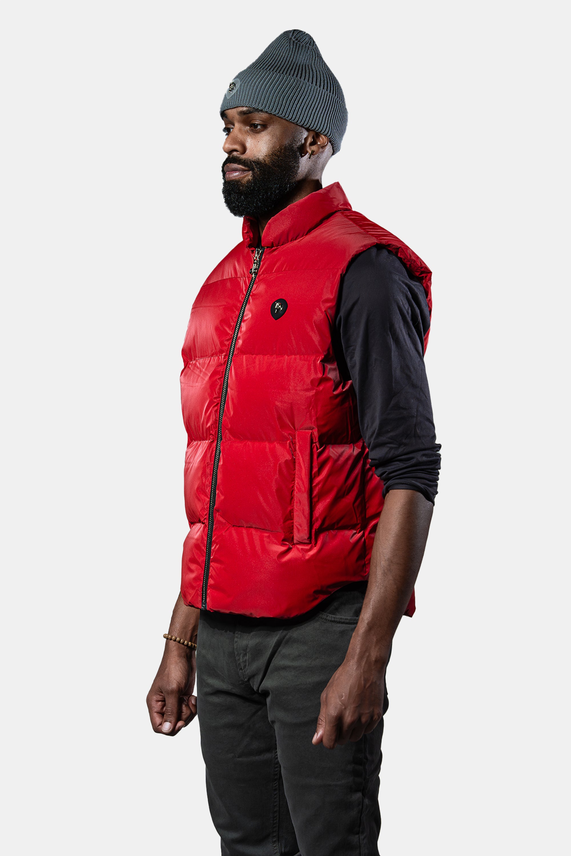 Unisex Vest - Red Diamond