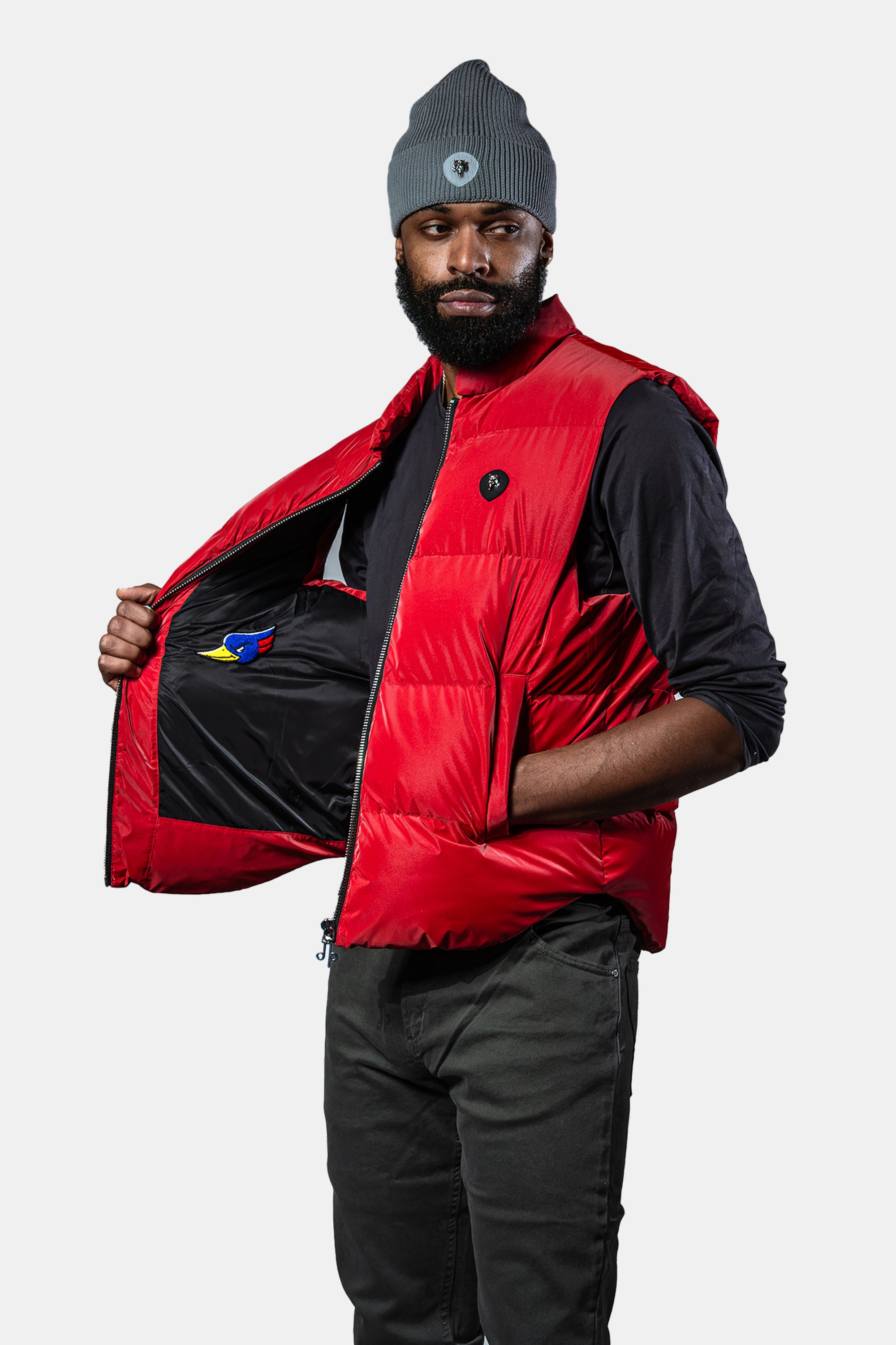 Unisex Vest - Red Diamond
