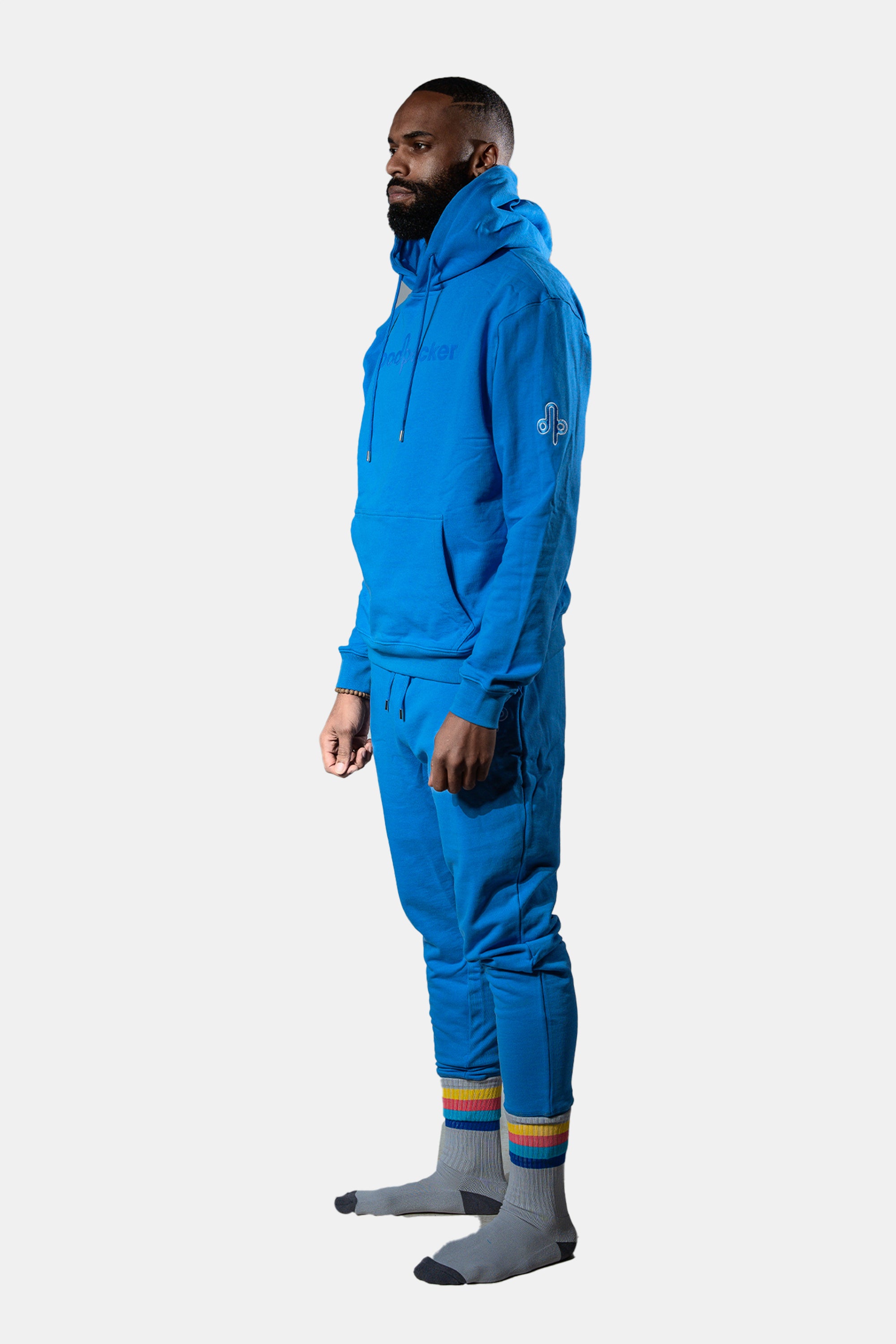 Unisex Cotton Sweatsuit - Blue