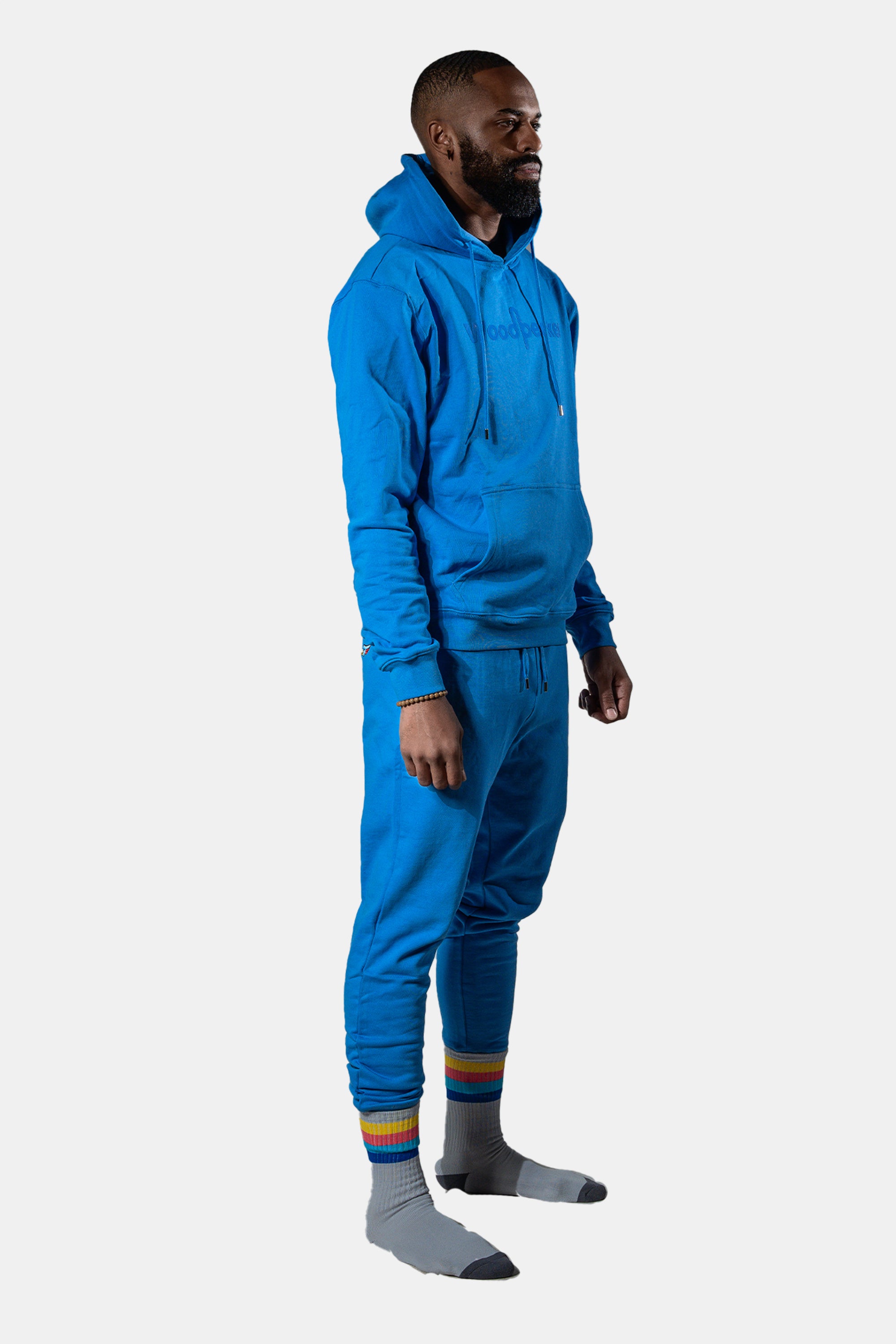 Unisex Cotton Sweatsuit - Blue