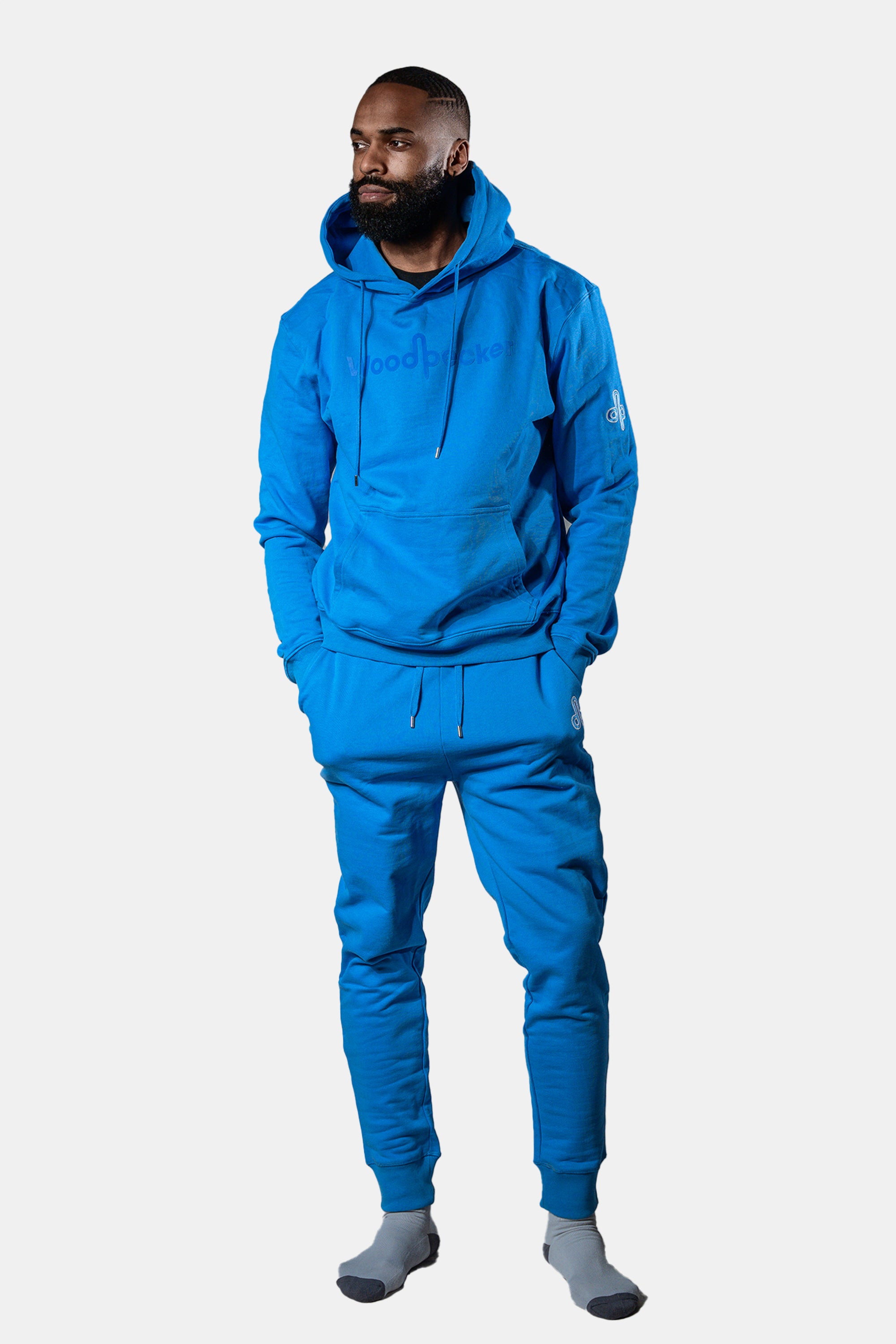 Unisex Cotton Sweatsuit - Blue