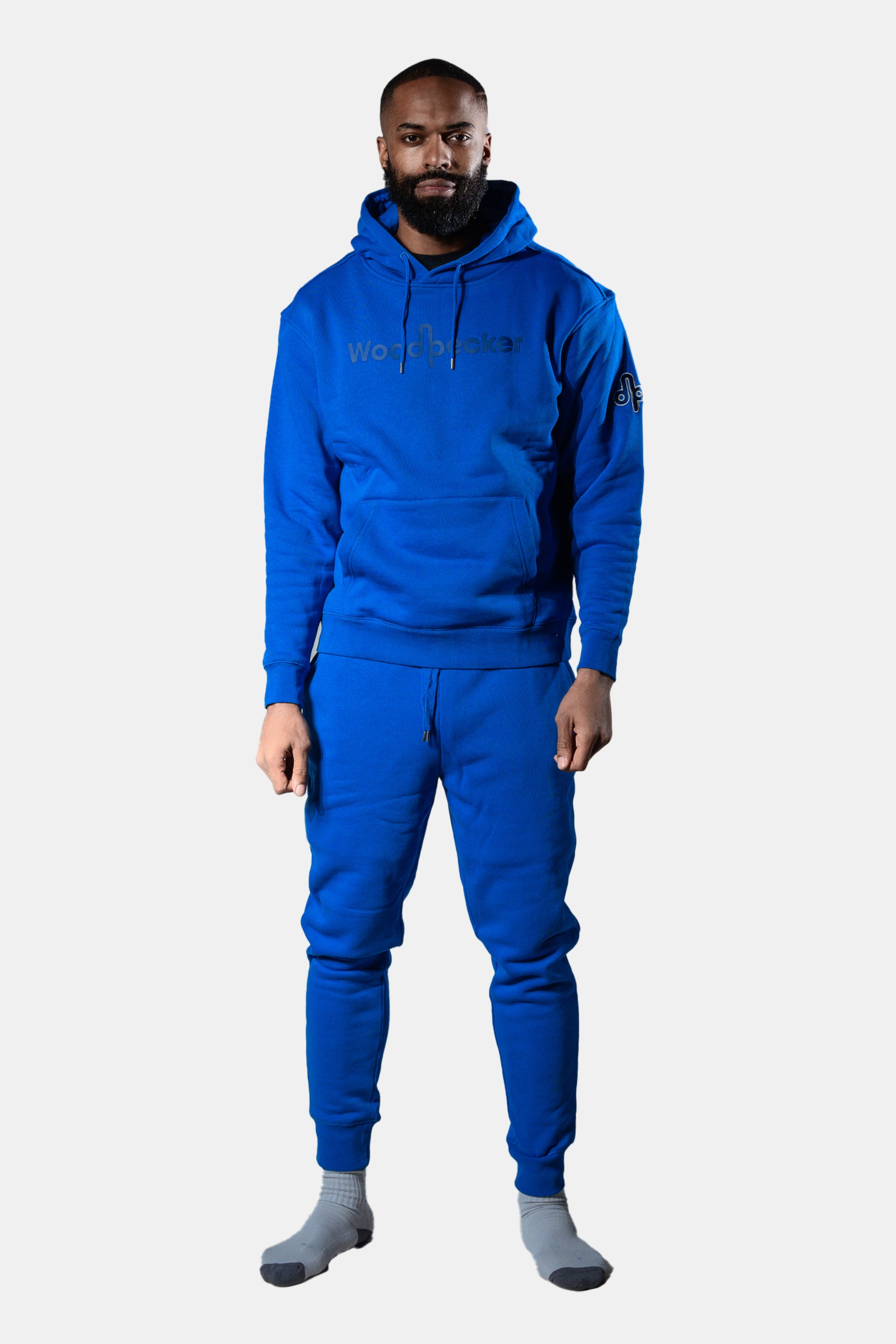 Unisex Cotton Sweatsuit - Cobalt