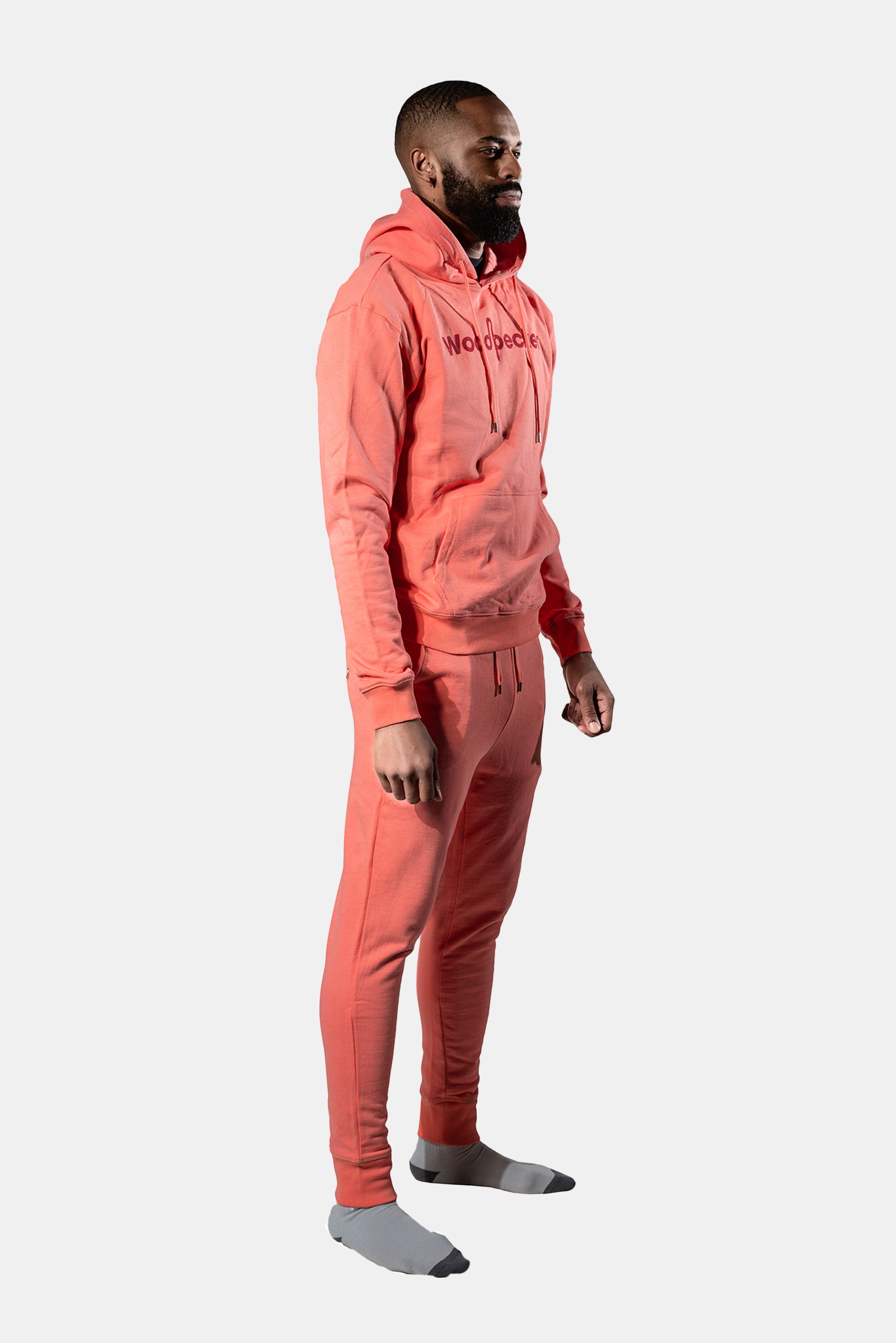 Unisex Cotton Sweatsuit - Coral