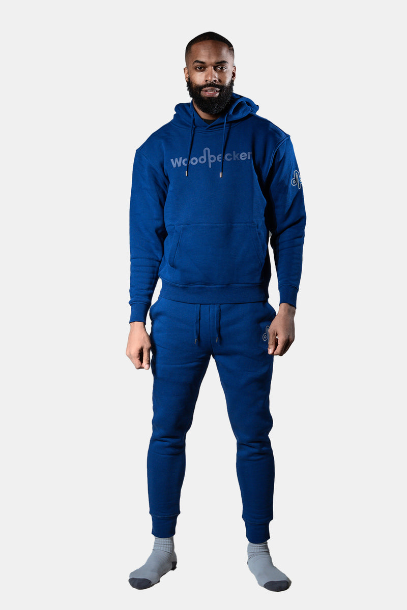 Unisex Cotton Sweatsuit - Navy – Woodpecker Int.