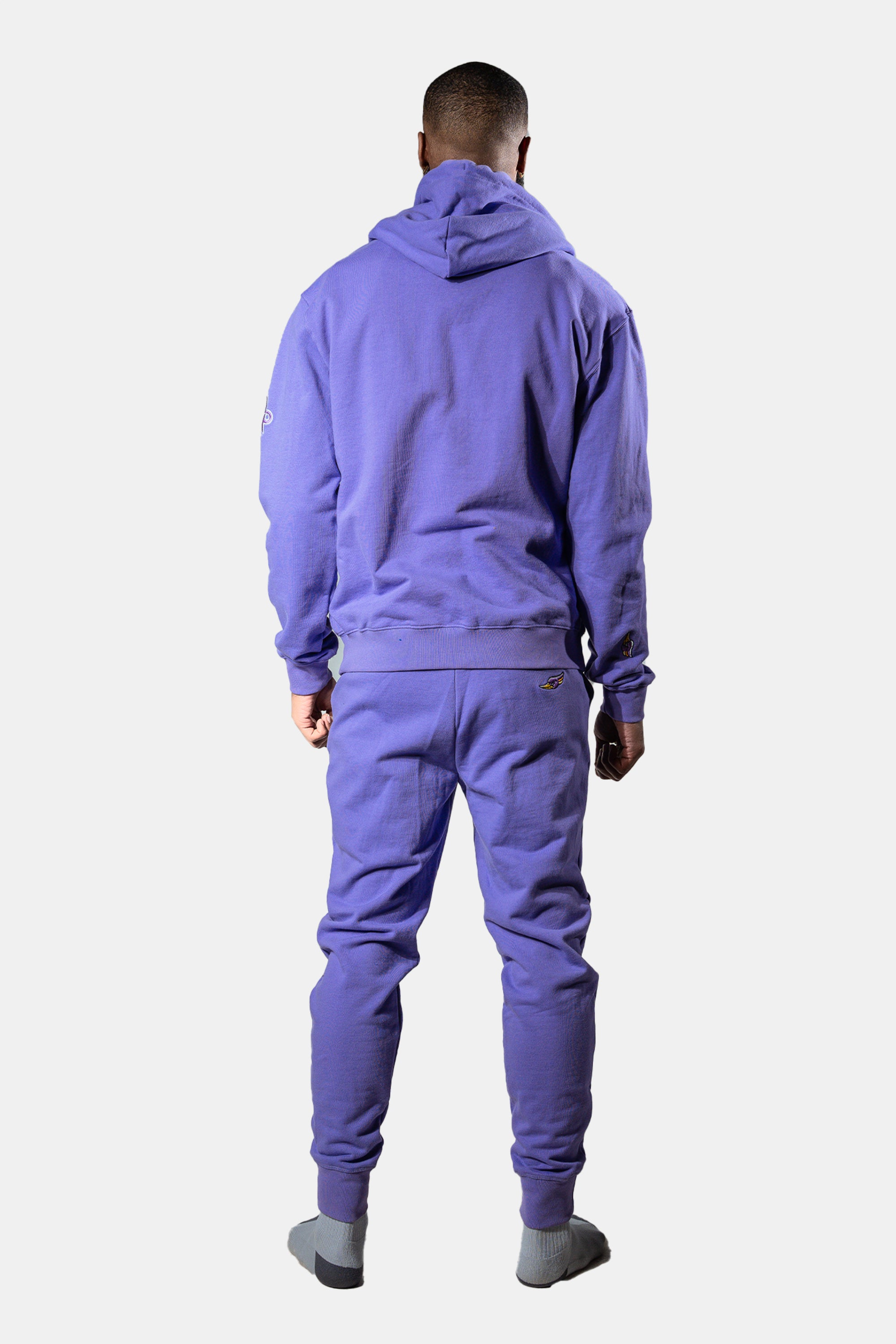 Unisex Cotton Sweatsuit - Purple