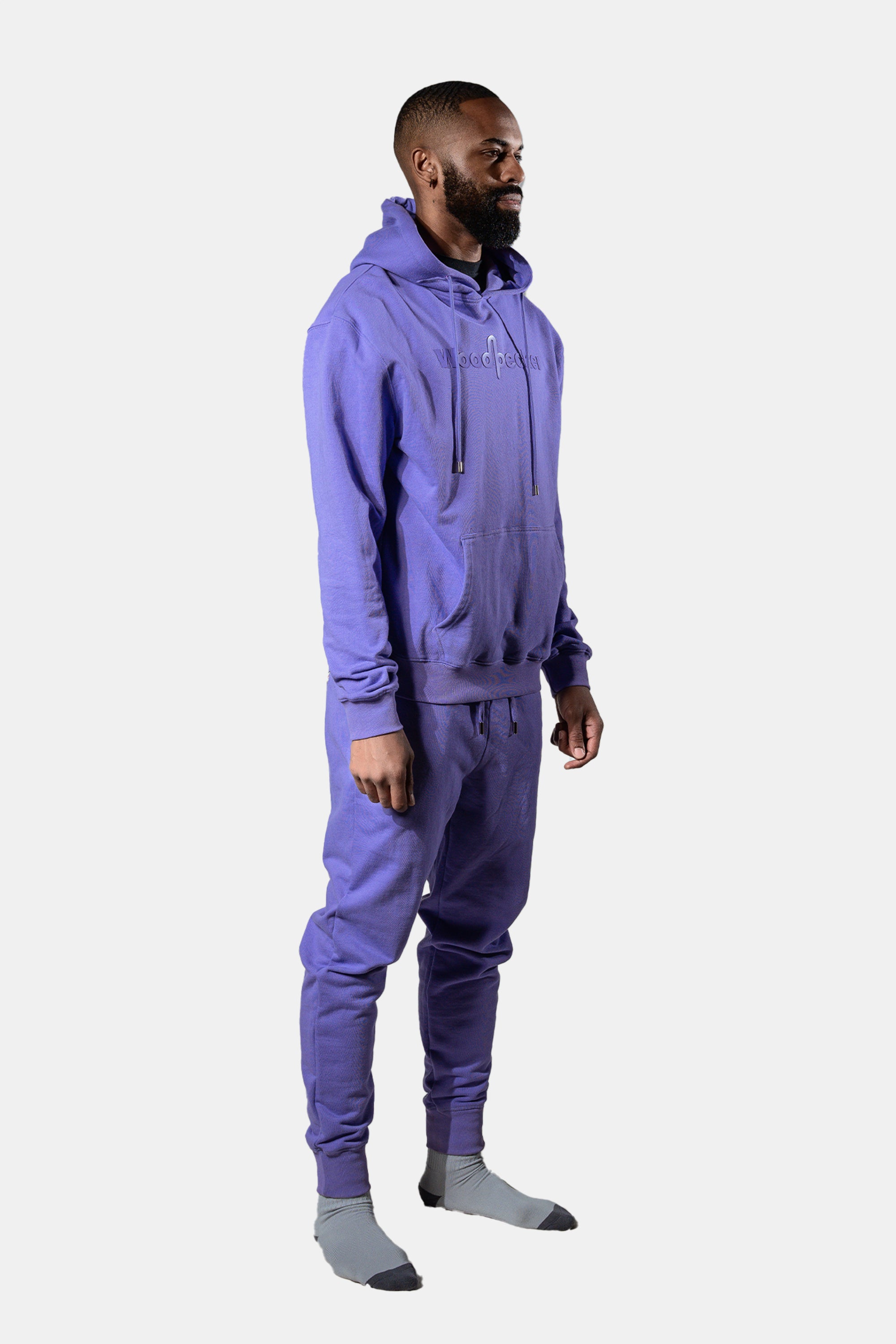Unisex Cotton Sweatsuit - Purple