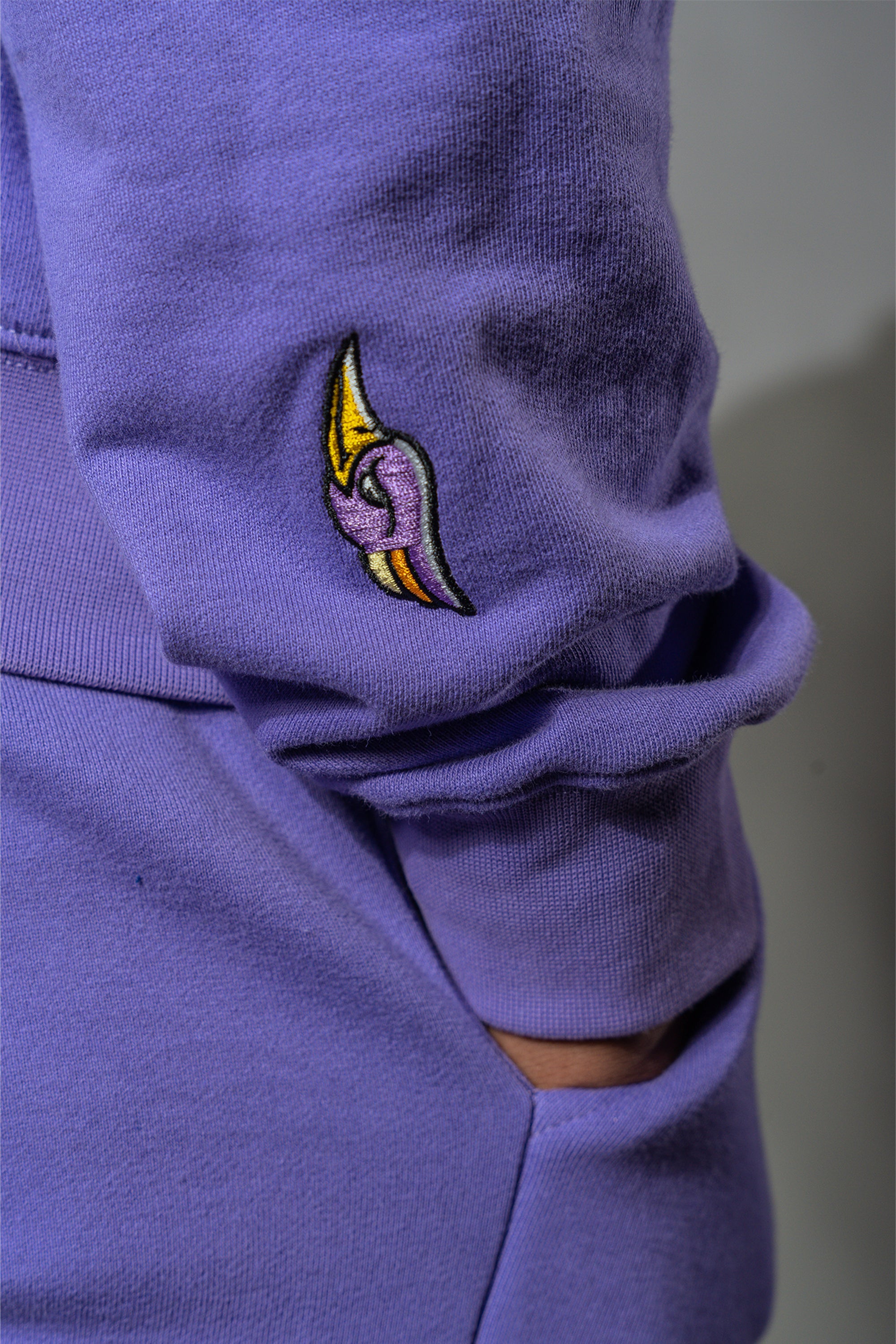 Unisex Cotton Sweatsuit - Purple
