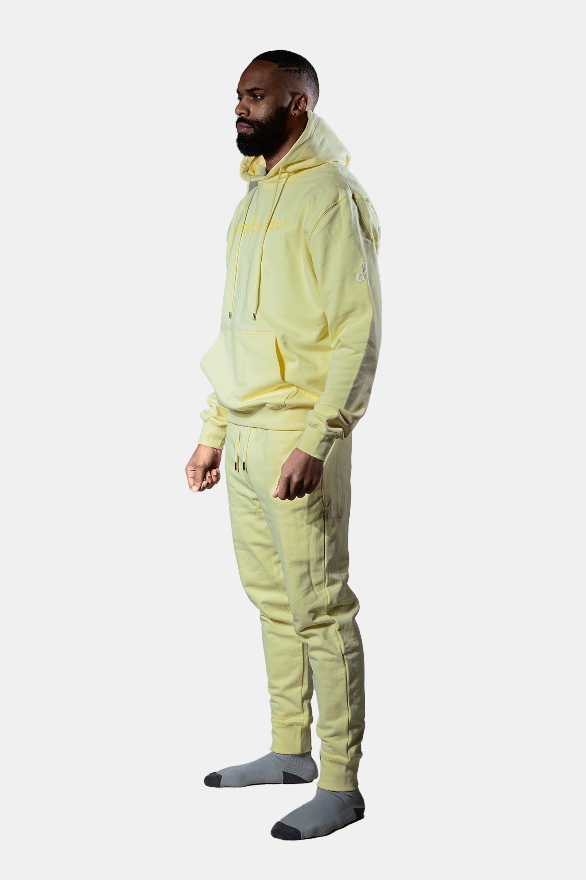 Unisex Cotton Sweatsuit - Yellow