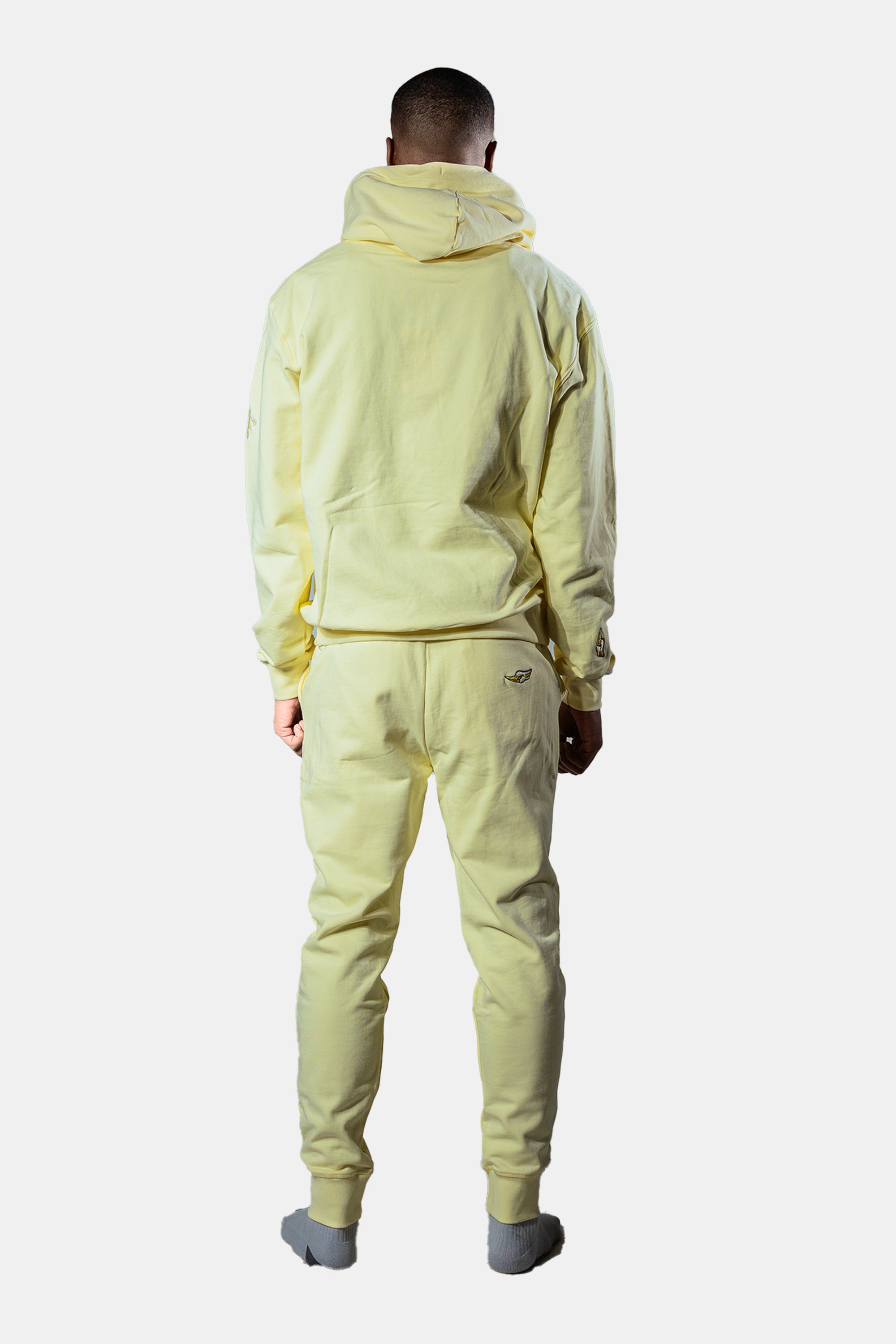 Unisex Cotton Sweatsuit - Yellow
