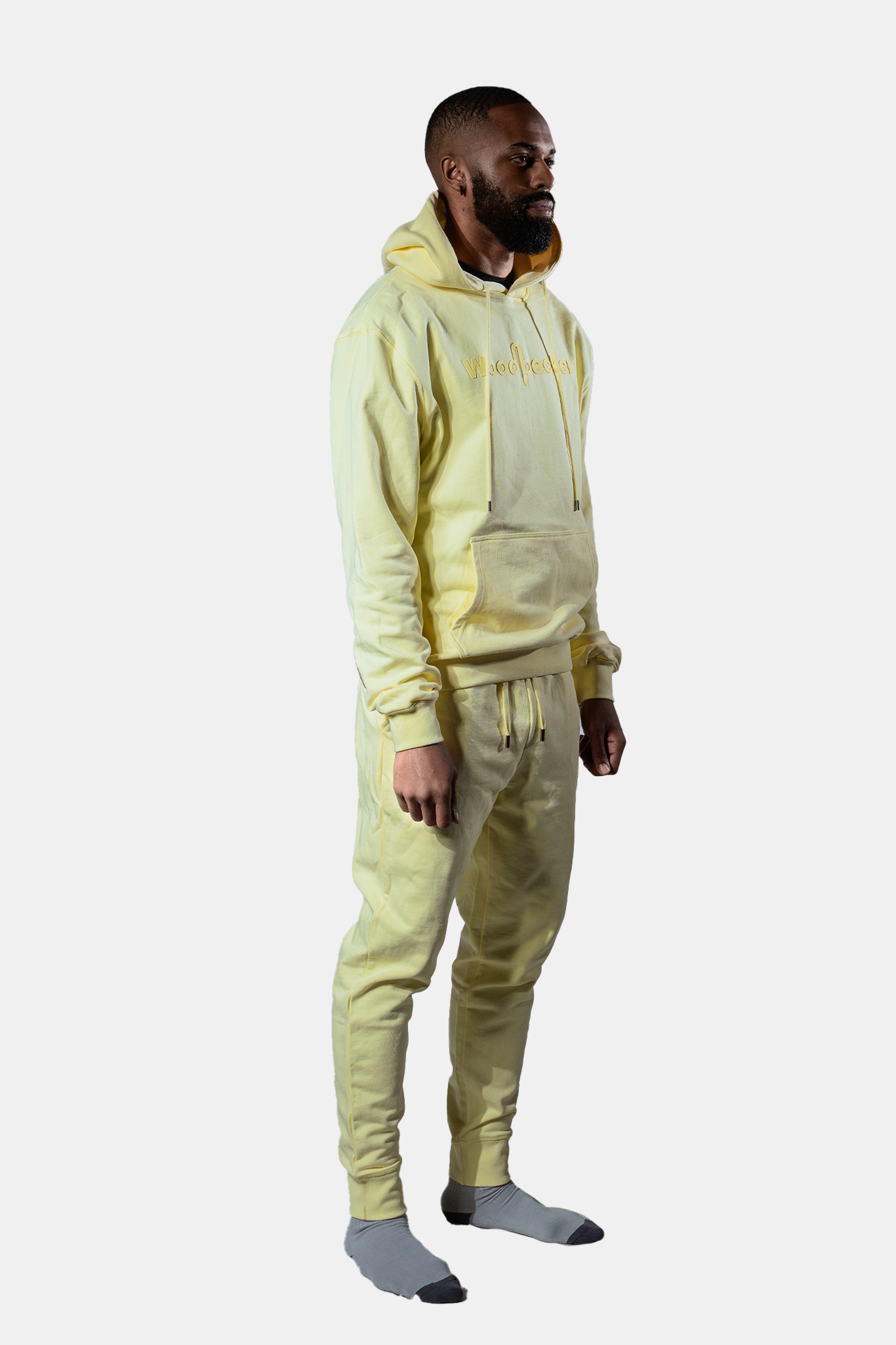 Unisex Cotton Sweatsuit - Yellow