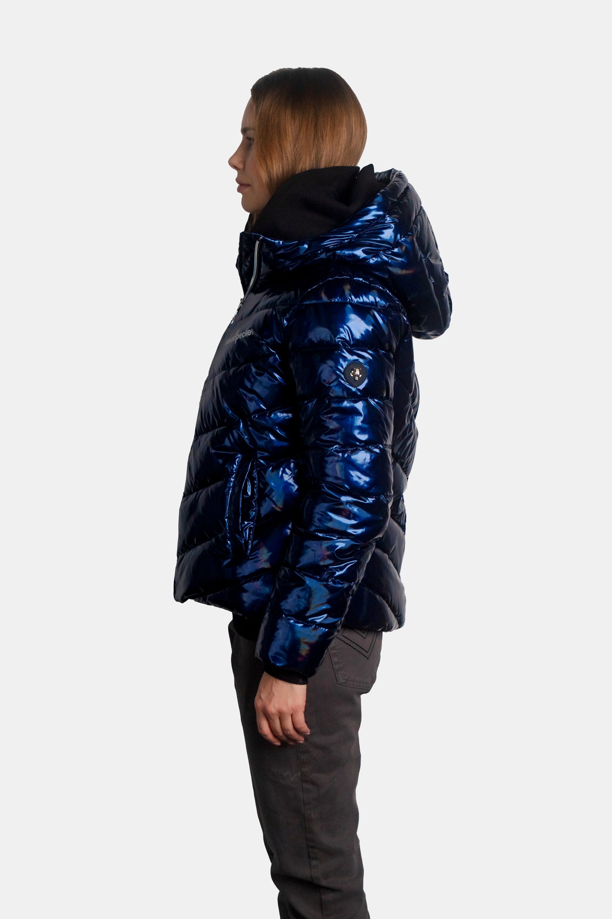 Women's Medium Weight Robin Coat - Oily Blue
