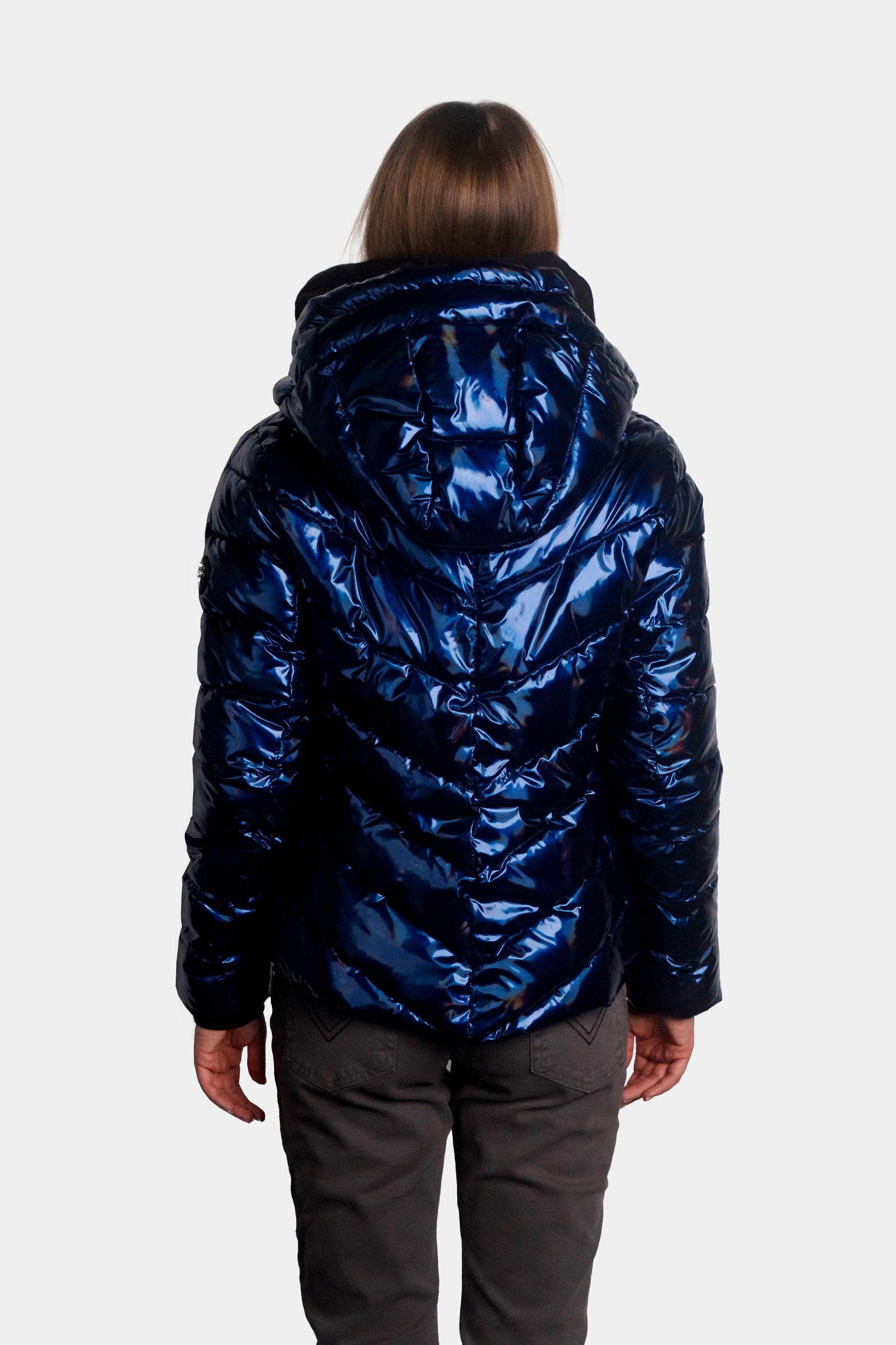 Women's Medium Weight Robin Coat - Oily Blue