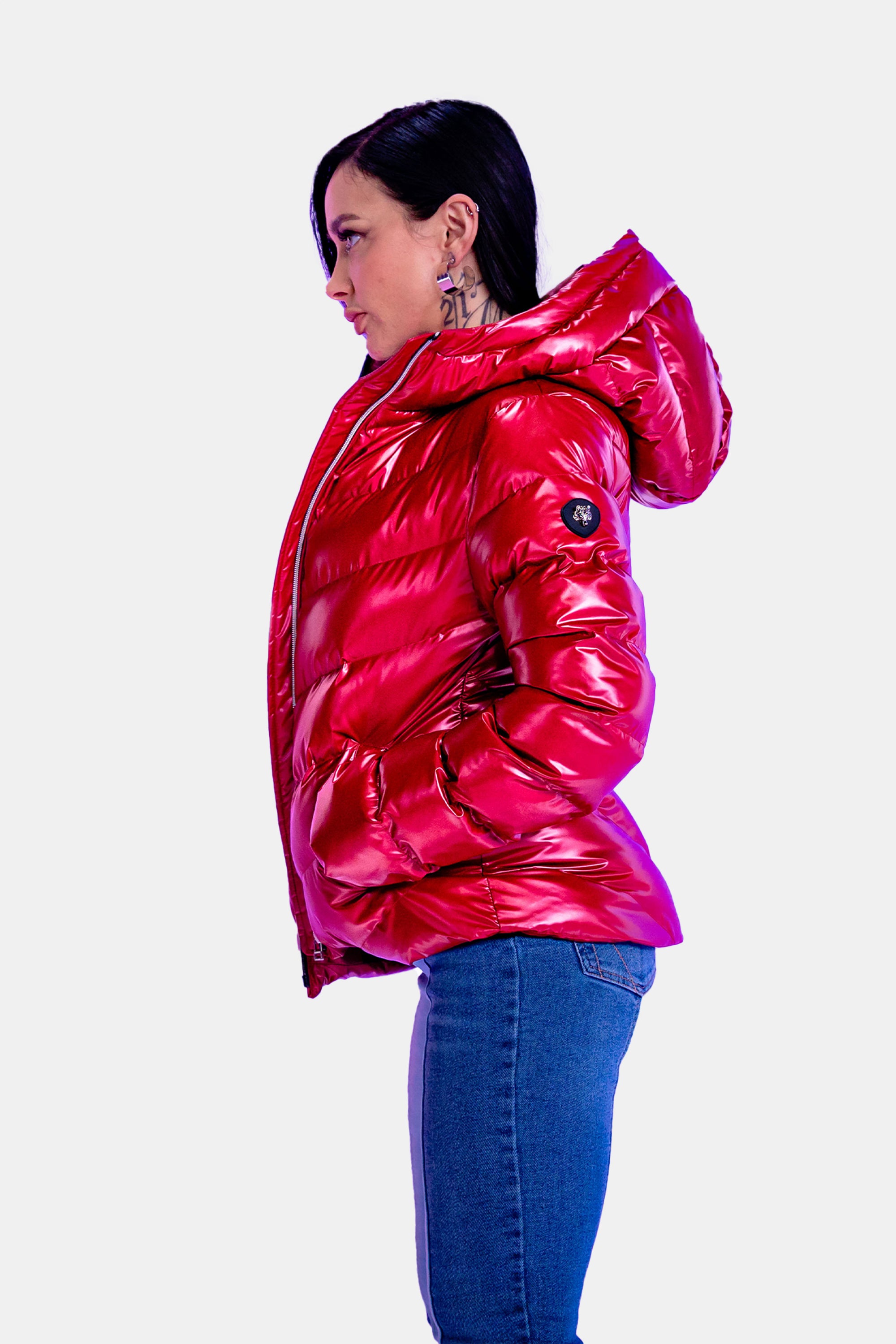 Women's Medium Weight Robin Coat - Raspberry