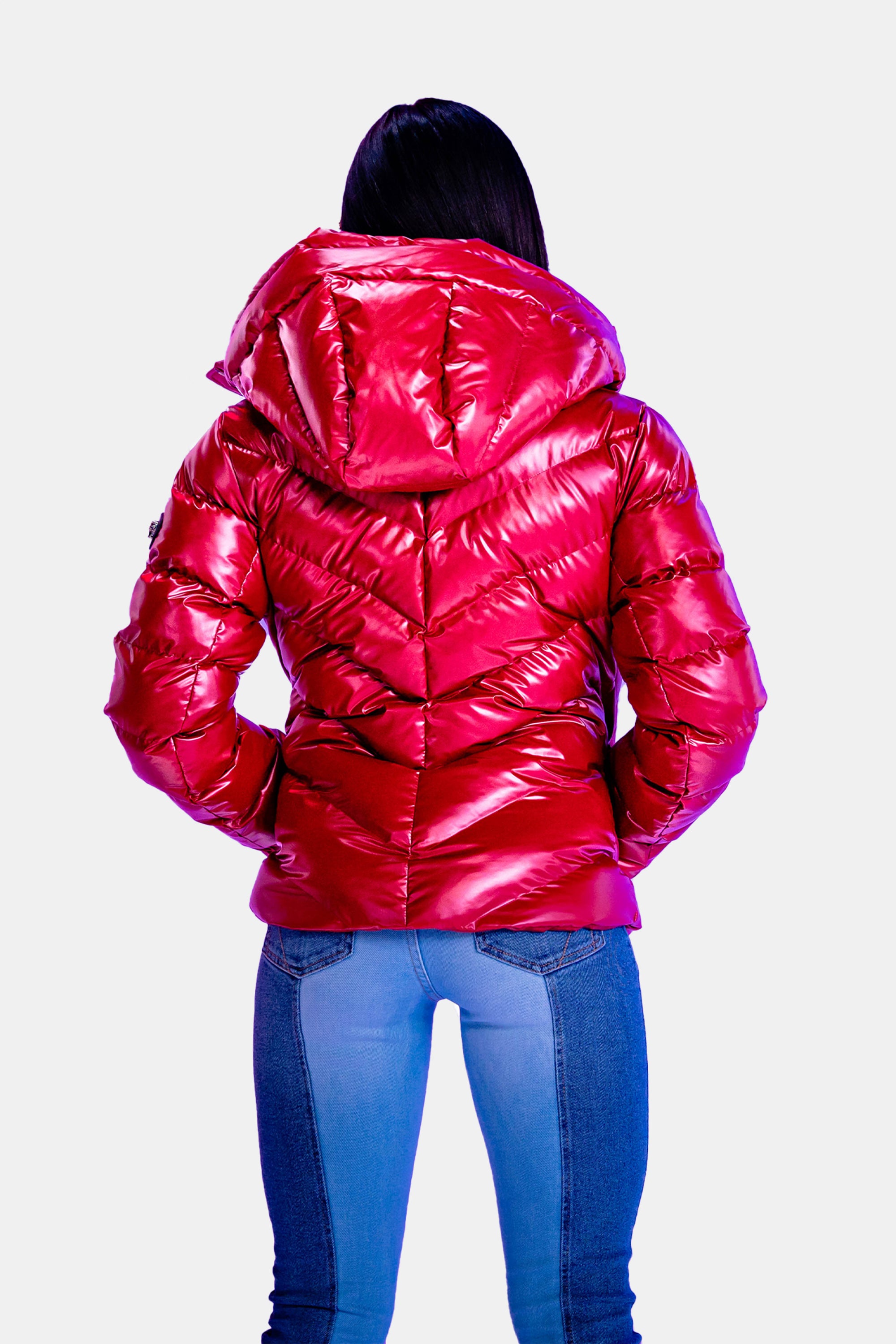 Women's Medium Weight Robin Coat - Raspberry