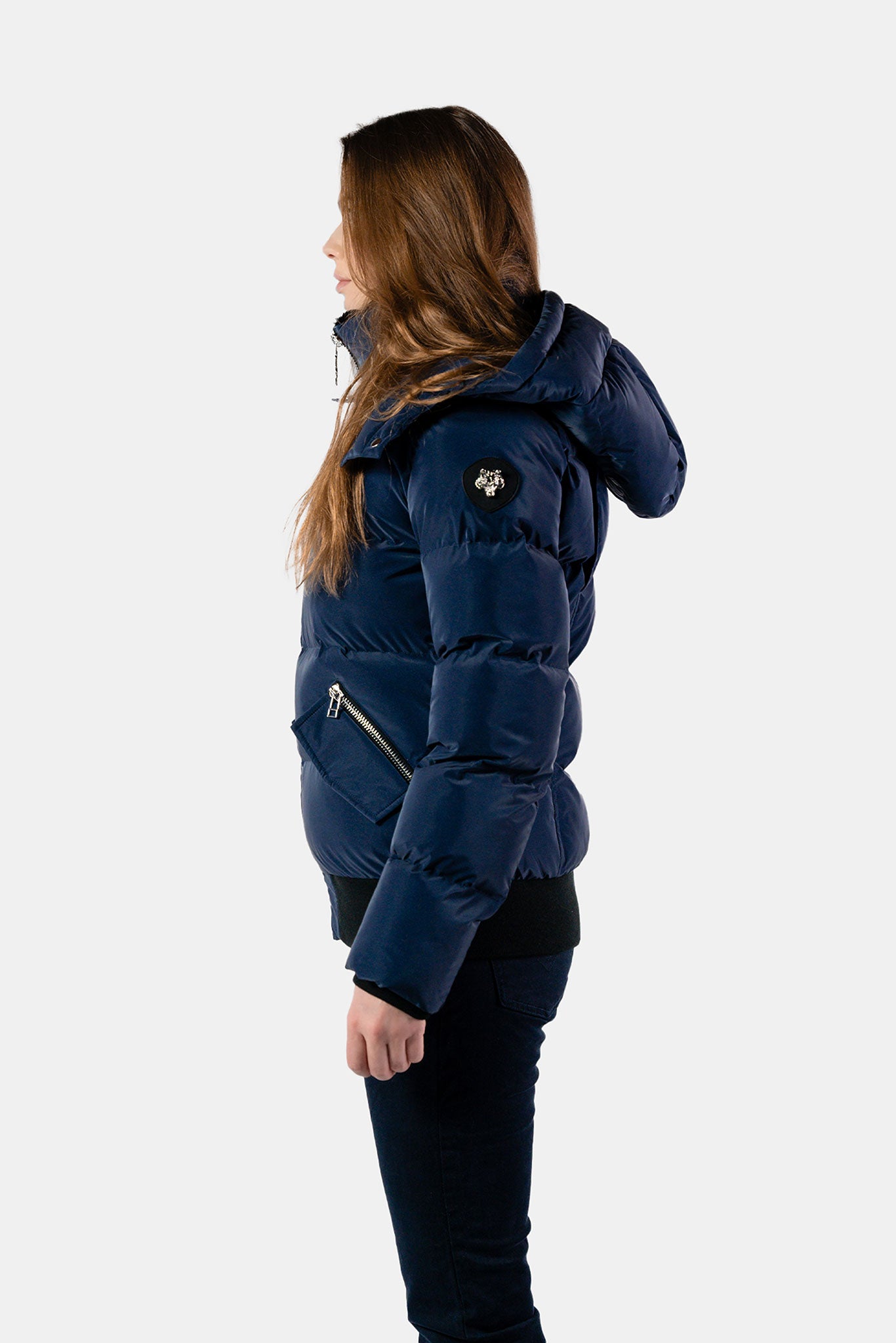 Women's Woody Bomber Jacket - Sapphire Diamond