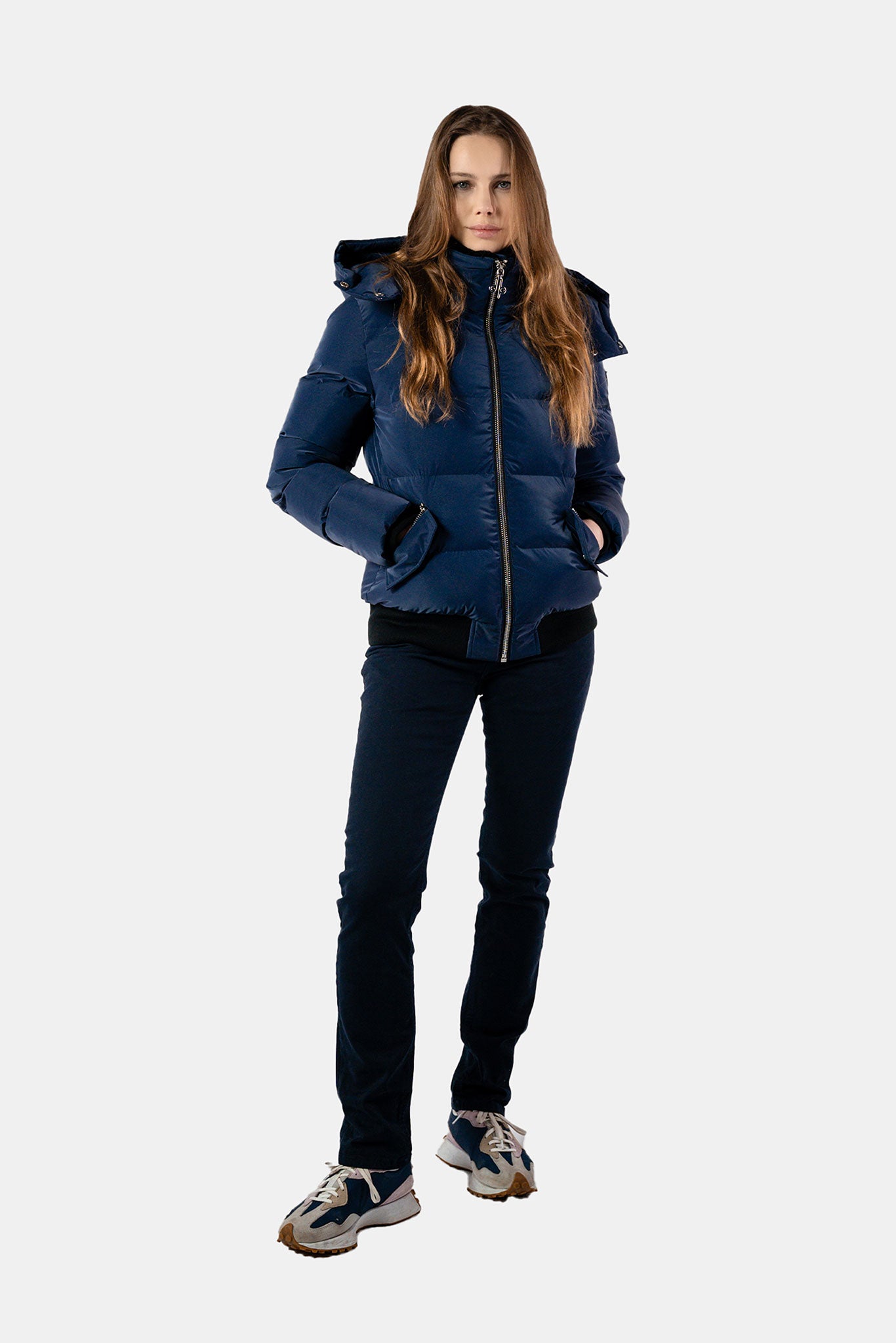 Women's Woody Bomber Jacket - Sapphire Diamond
