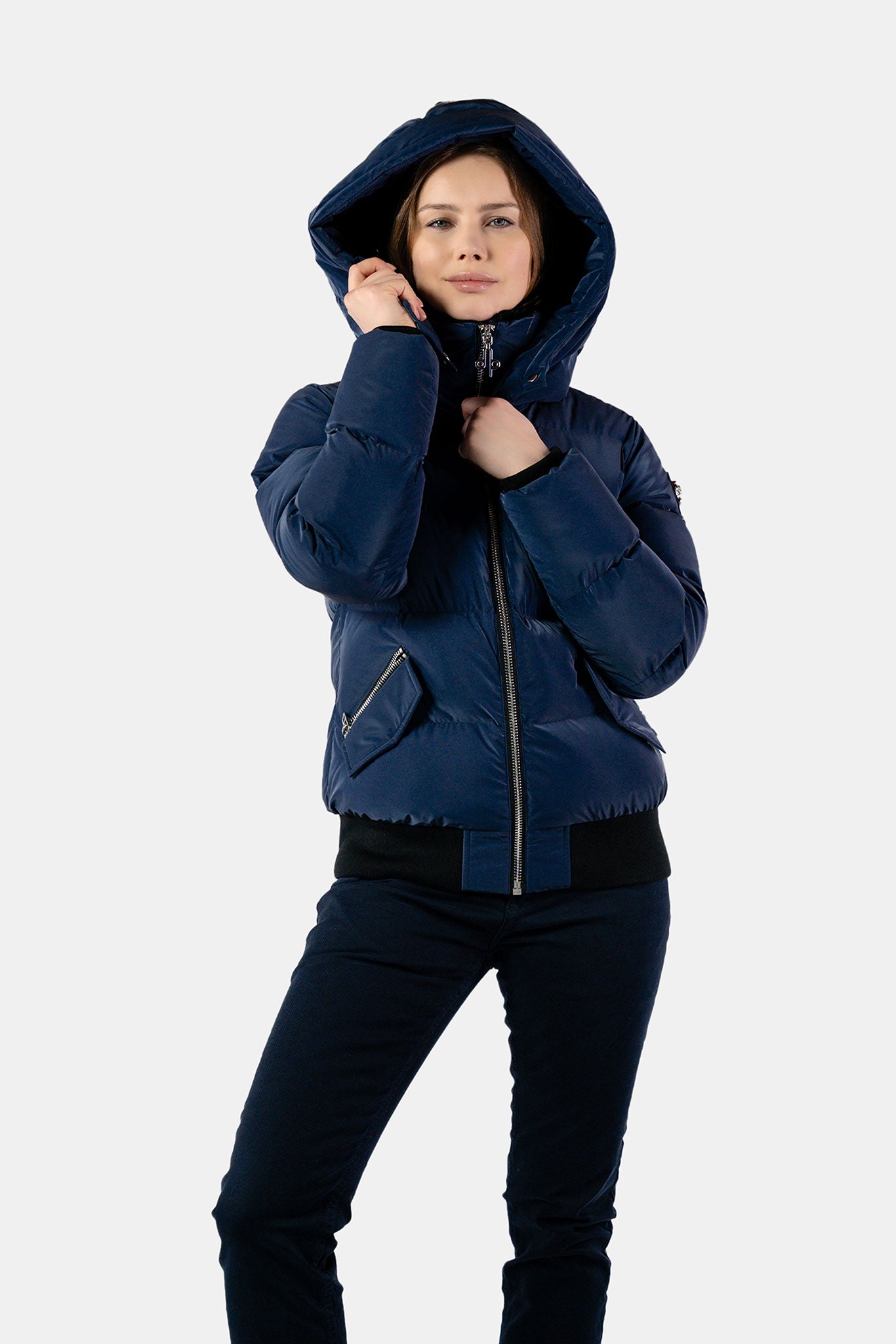Women's Woody Bomber Jacket - Sapphire Diamond