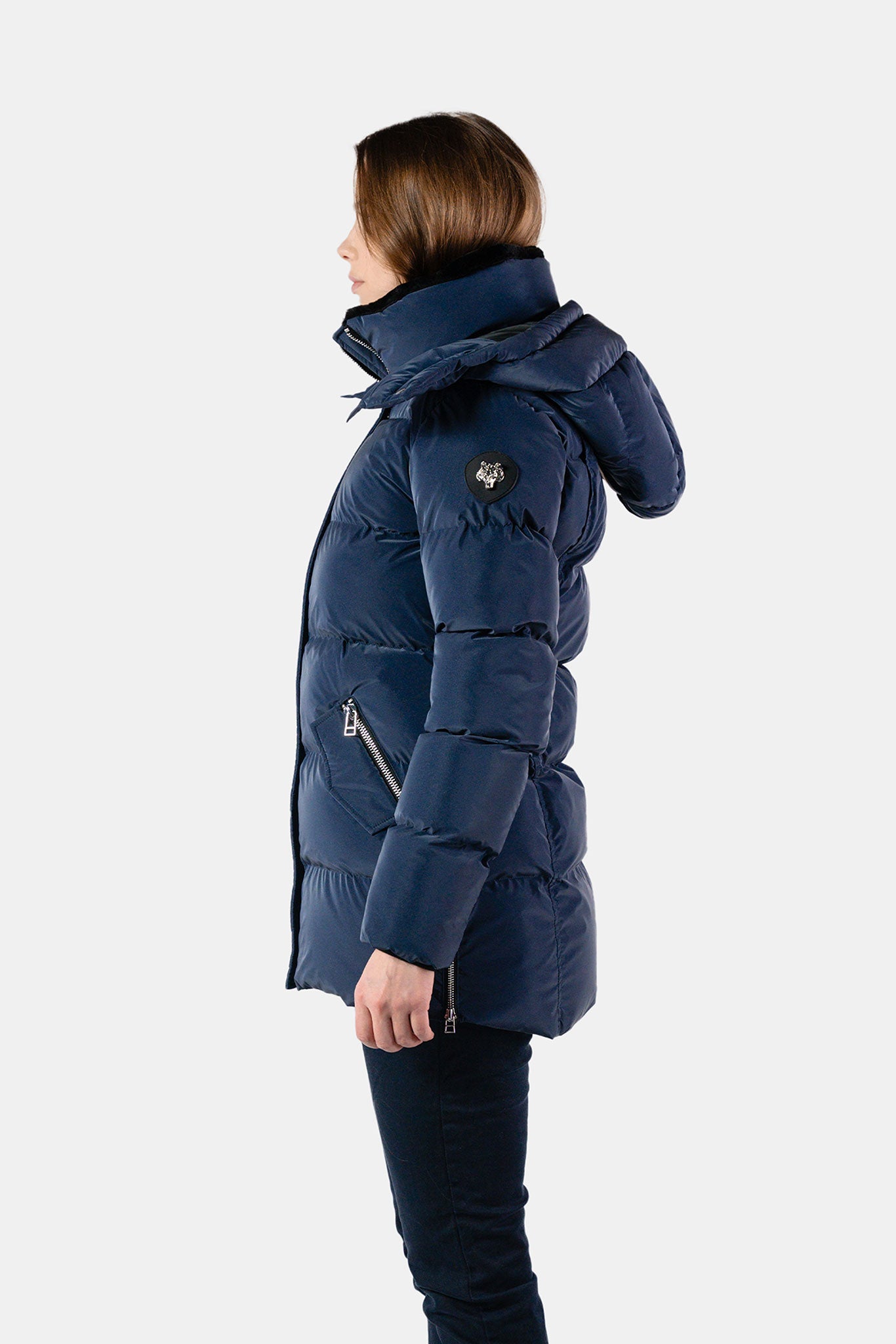 Women's Bumnester 3/4 Coat - Sapphire Diamond
