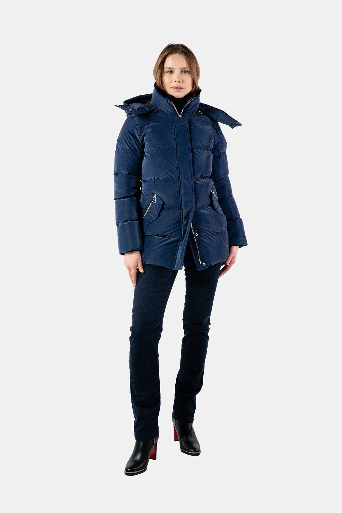 Women's Bumnester 3/4 Coat - Sapphire Diamond