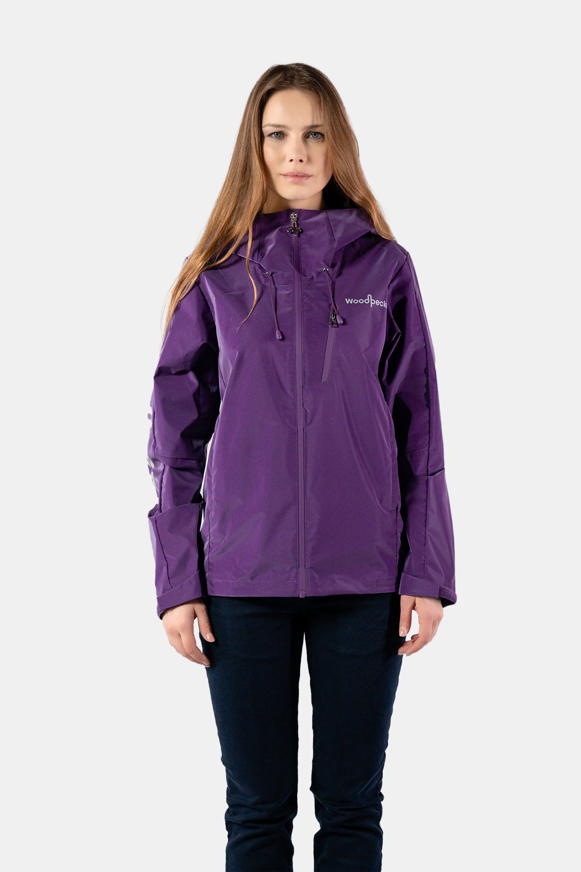 Women's Wind Shell - Purple Diamond