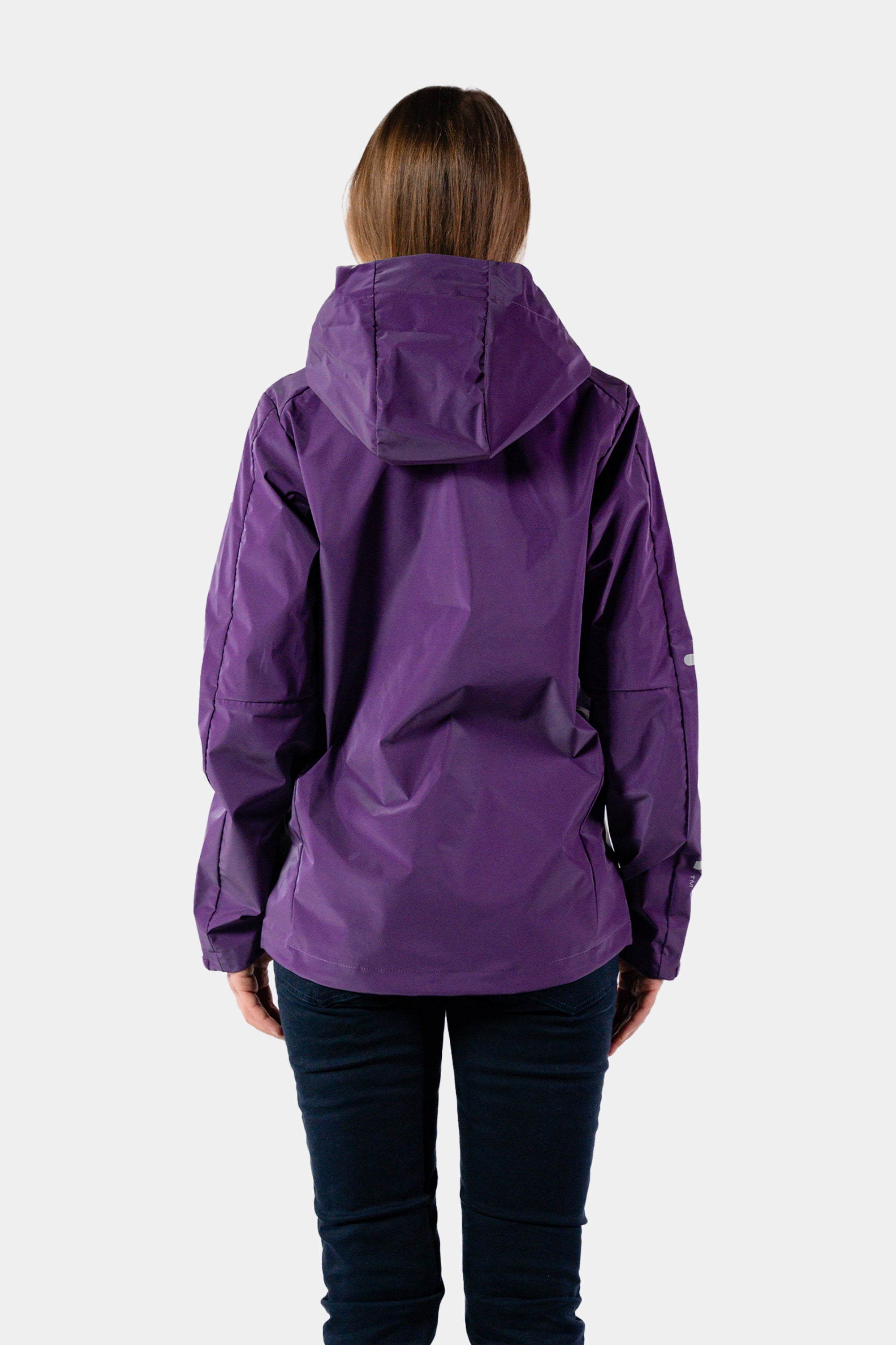 Women's Wind Shell - Purple Diamond