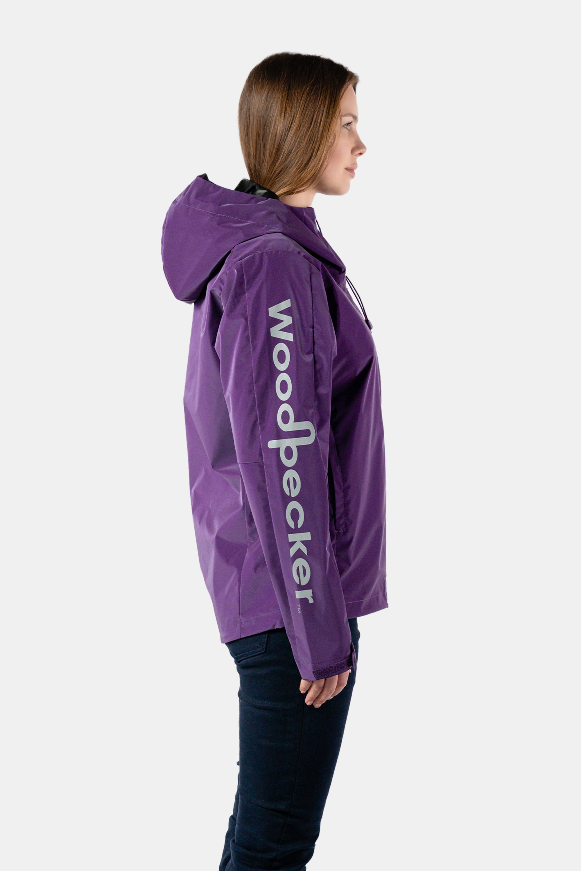 Women's Wind Shell - Purple Diamond
