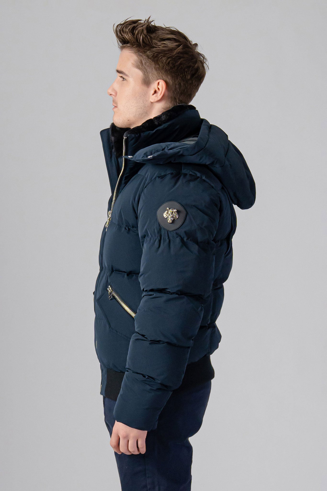 Designer shops parka coat mens