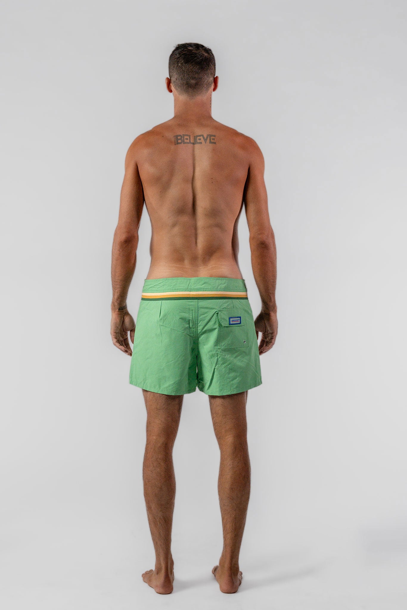 Men's Swim Short - Green