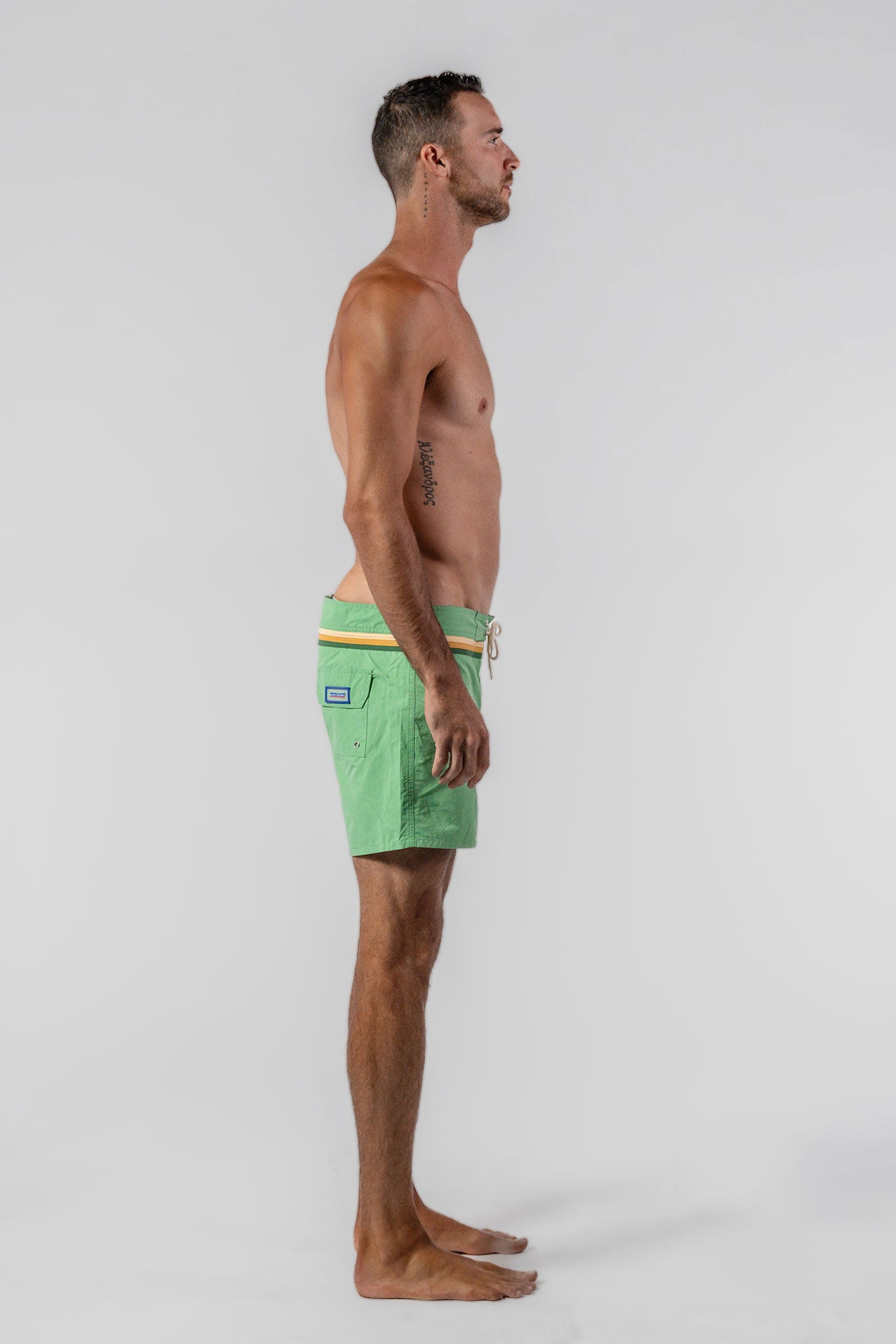Men's Swim Short - Green