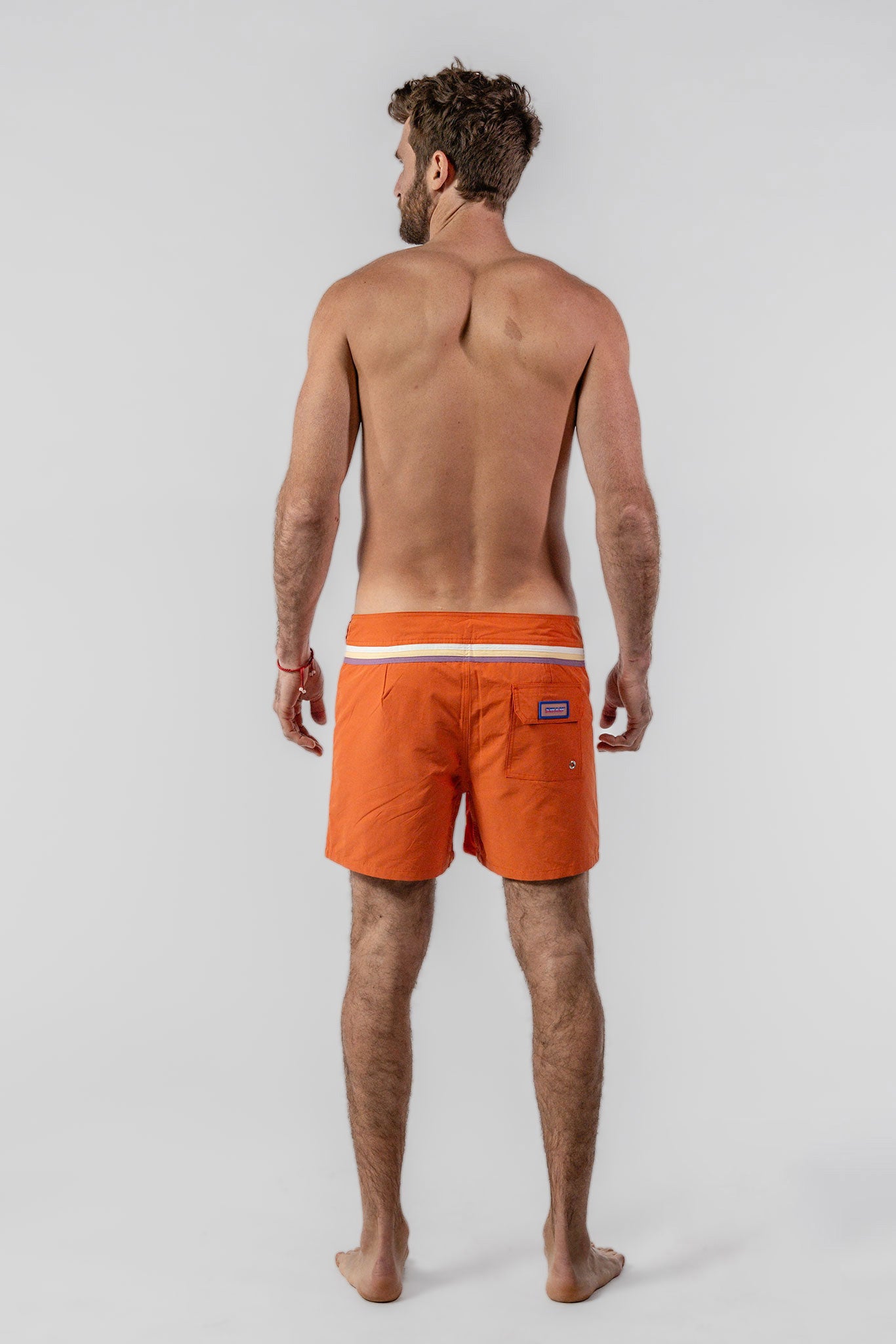 Men's Swim Short - Orange