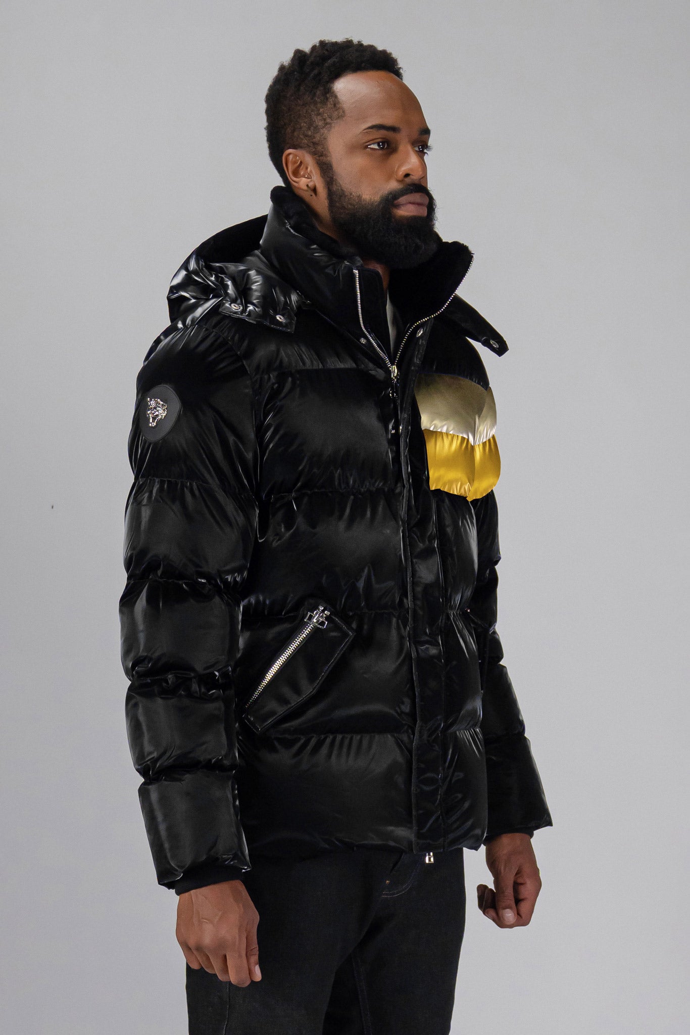 Leather Jacket Mens Designer Winter Coats Leather Designer Bomber